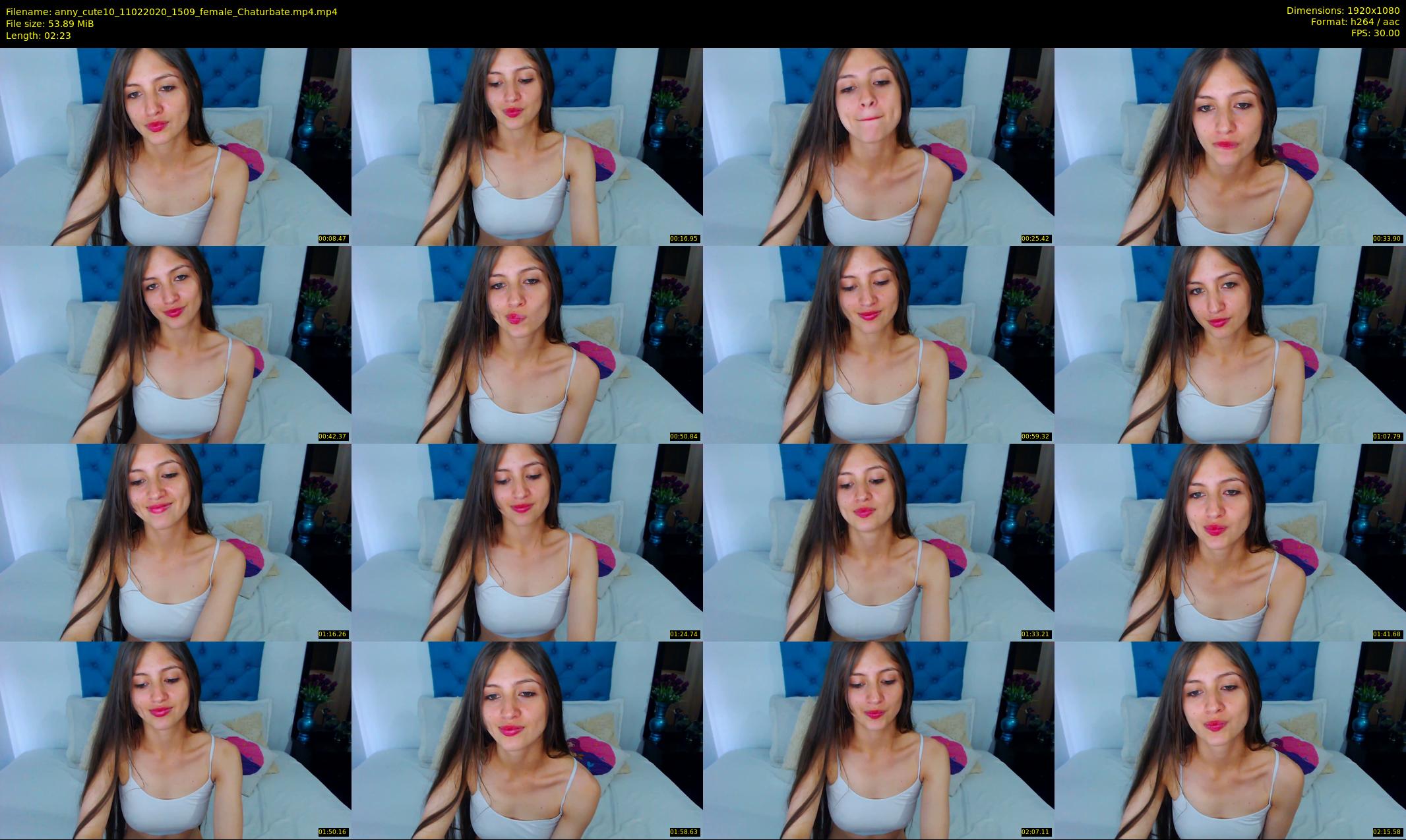 anny_cute10 — 3 minute Chaturbate female cam show recording, 1080p, Feb 11, 2020