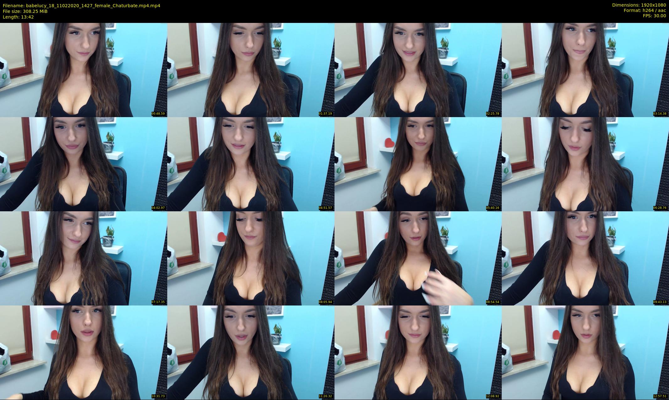 babelucy_18 — 14 minute Chaturbate female cam show recording, 1080p, Feb 11, 2020