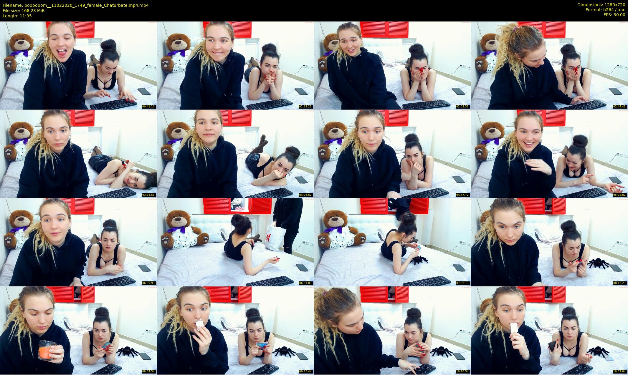 boooooom_ — 12 minute Chaturbate female cam show recording, 720p, Feb 11, 2020