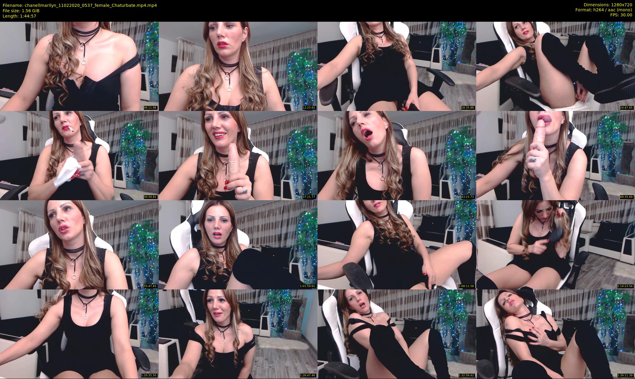 chanellmarilyn — 105 minute Chaturbate female cam show recording, 720p, Feb 11, 2020