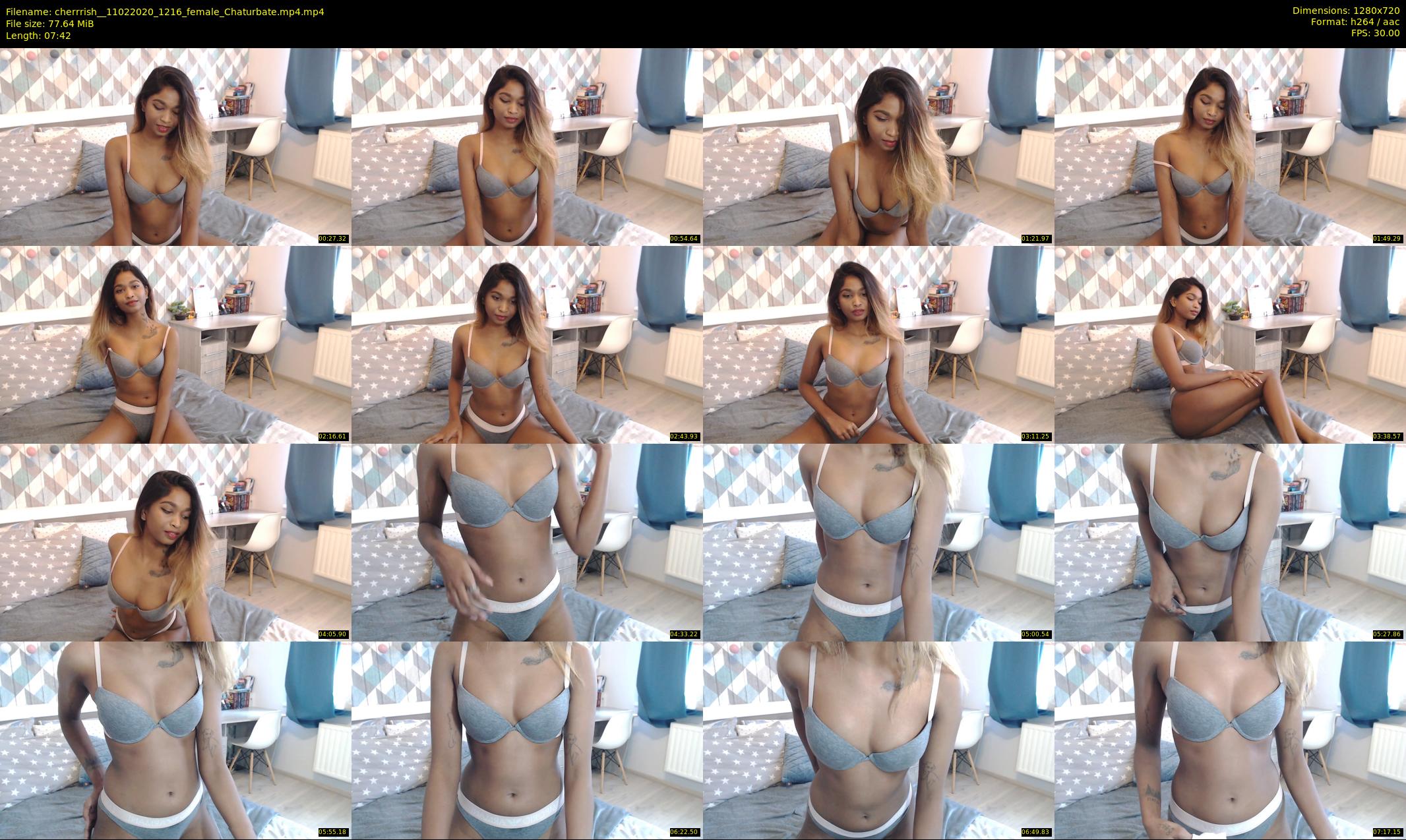 cherrrish_ — 8 minute Chaturbate female cam show recording, 720p, Feb 11, 2020