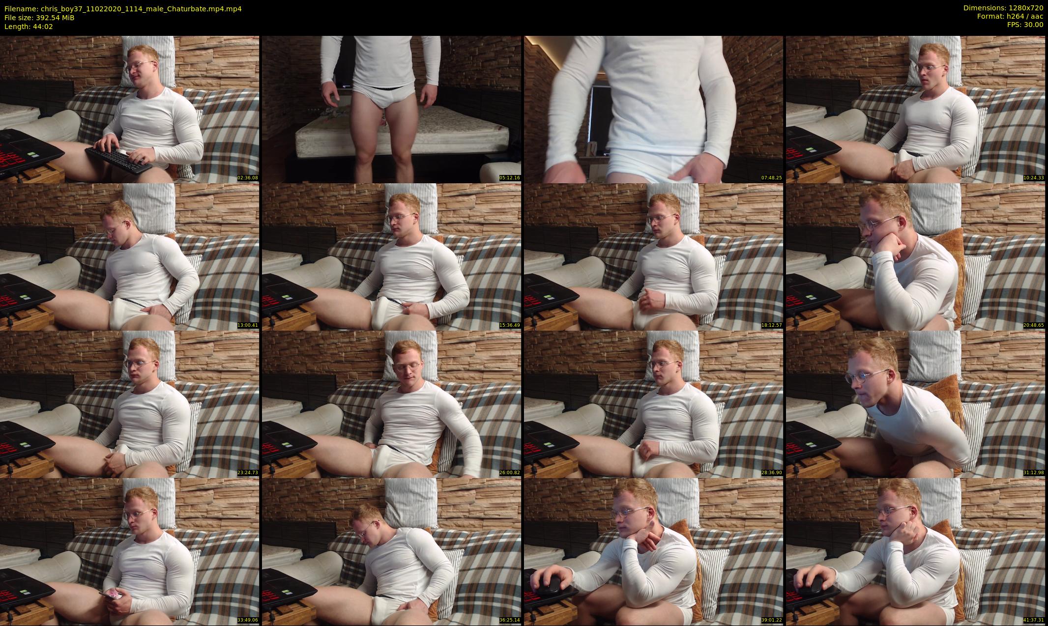 chris_boy37 — 45 minute Chaturbate male cam show recording, 720p, Feb 11, 2020