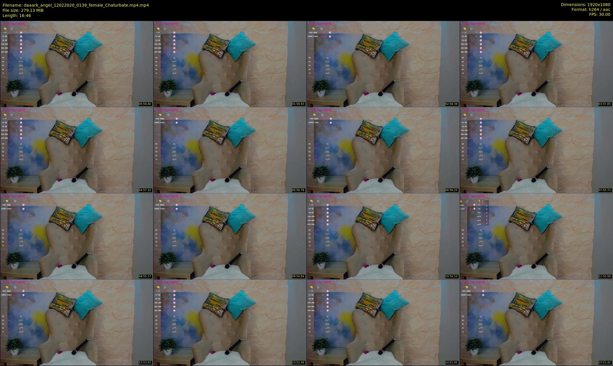 daaark_angel — 17 minute Chaturbate female cam show recording, 1080p, Feb 12, 2020