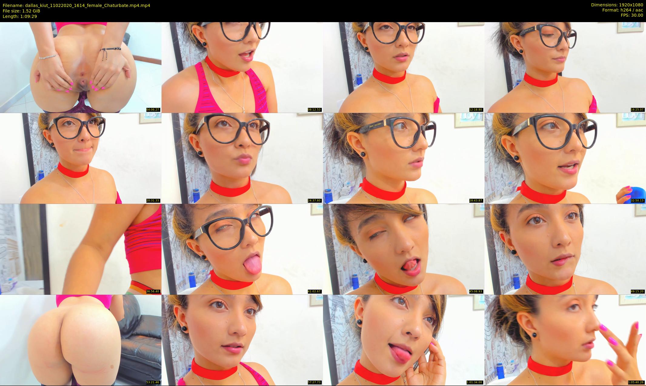 dallas_kiut — 70 minute Chaturbate female cam show recording, 1080p, Feb 11, 2020