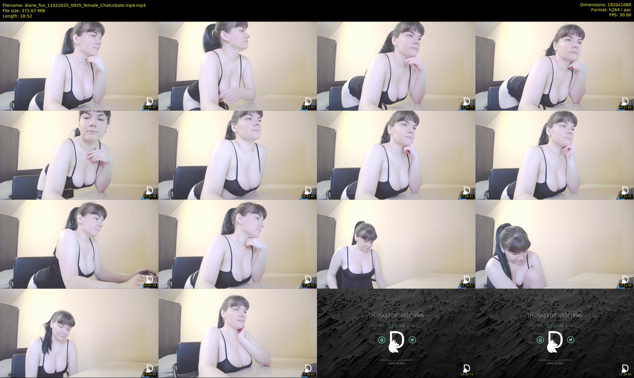 diane_fox — 19 minute Chaturbate female cam show recording, 1080p, Feb 11, 2020