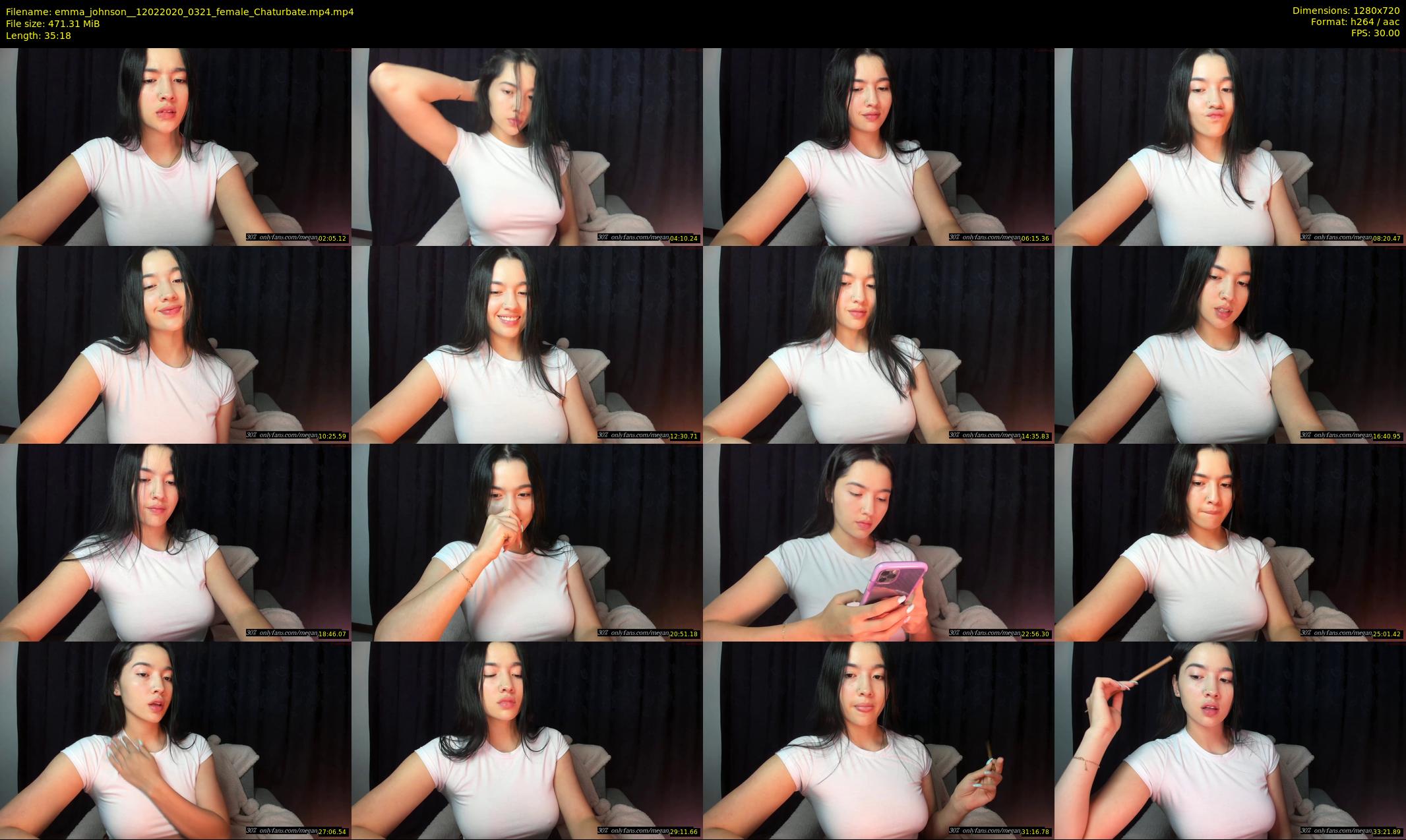 emma_johnson_ — 36 minute Chaturbate female cam show recording, 720p, Feb 12, 2020