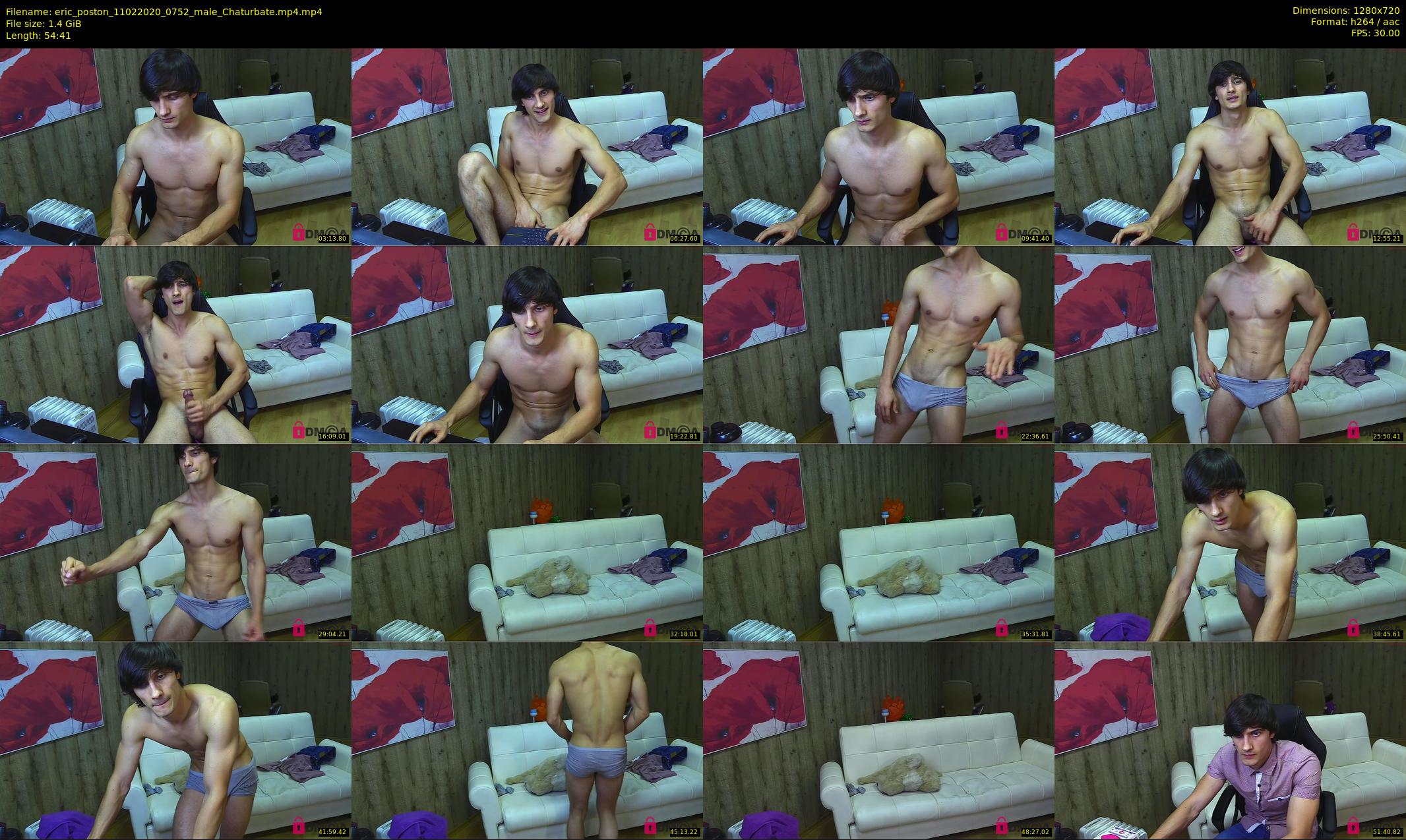 eric_poston — 55 minute Chaturbate male cam show recording, 720p, Feb 11, 2020