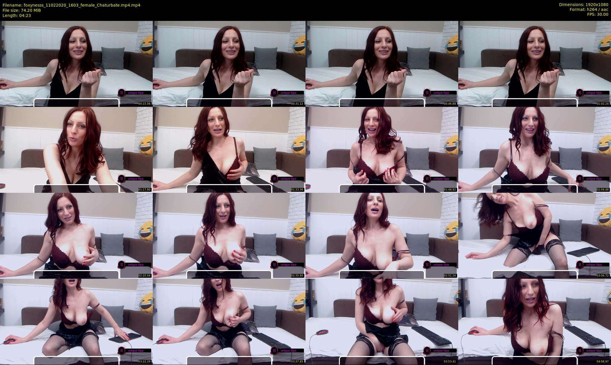 foxynesss — 5 minute Chaturbate female cam show recording, 1080p, Feb 11, 2020
