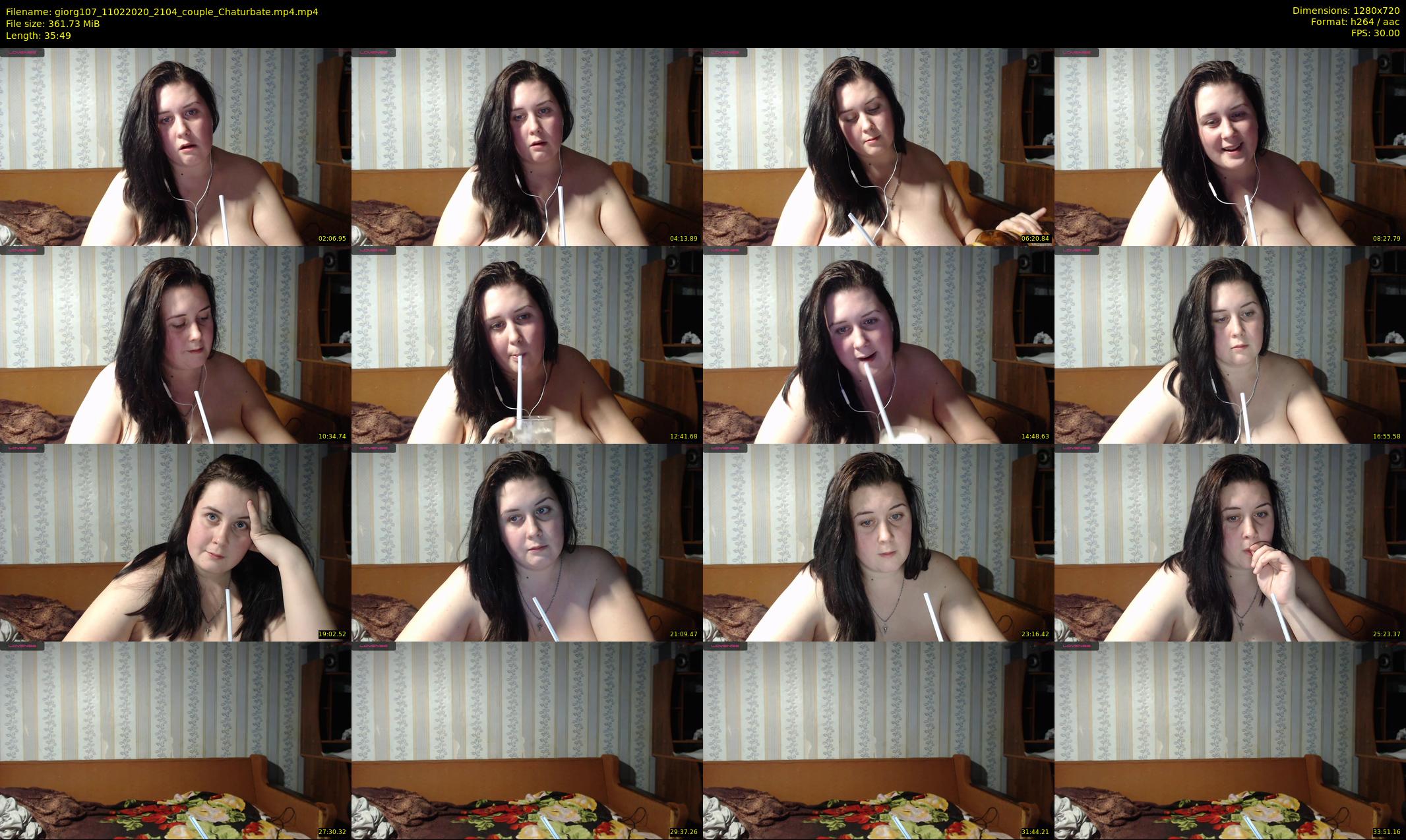 giorg107 — 36 minute Chaturbate couple cam show recording, 720p, Feb 11, 2020