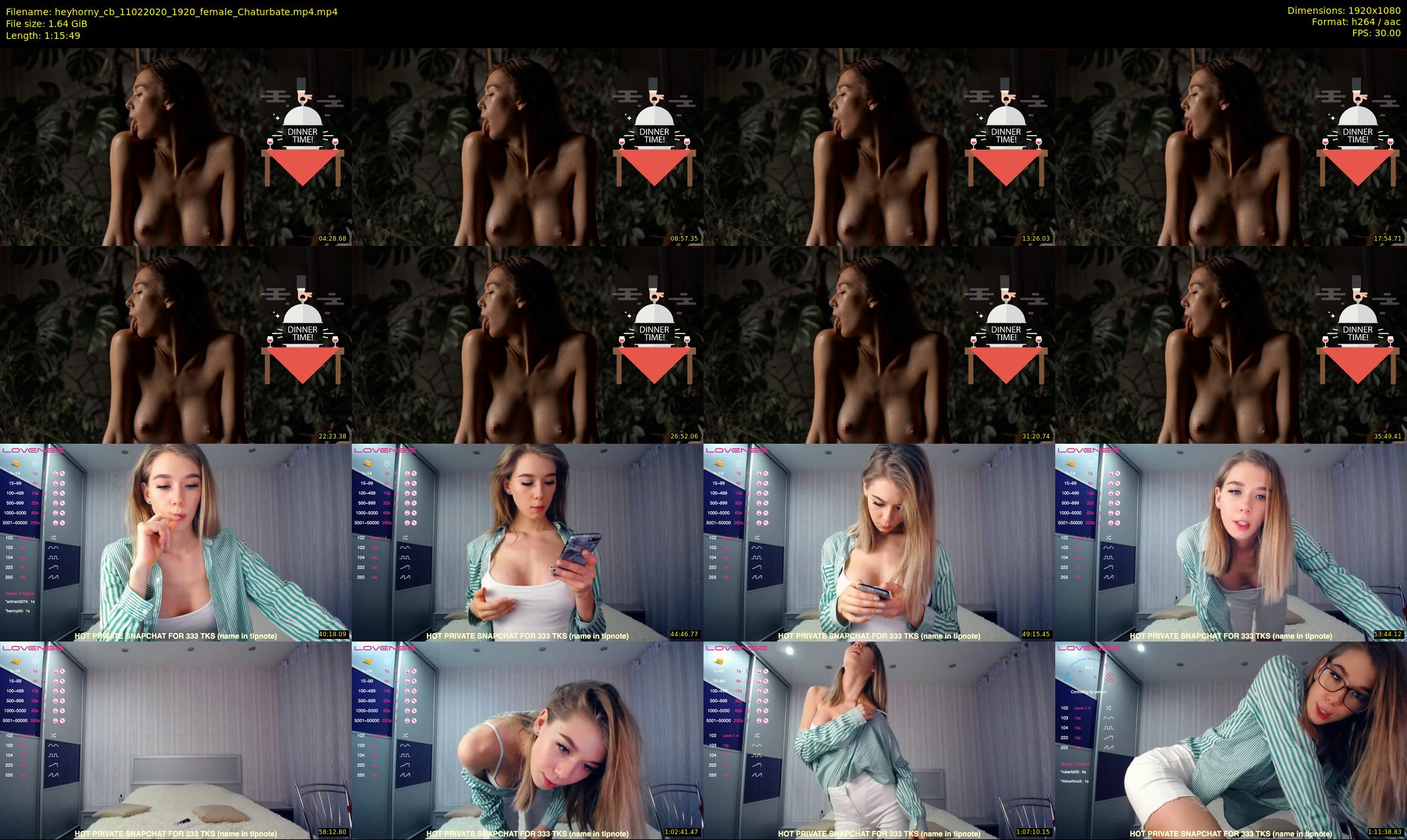heyhorny_cb — 76 minute Chaturbate couple cam show recording, 1080p, Feb 11, 2020