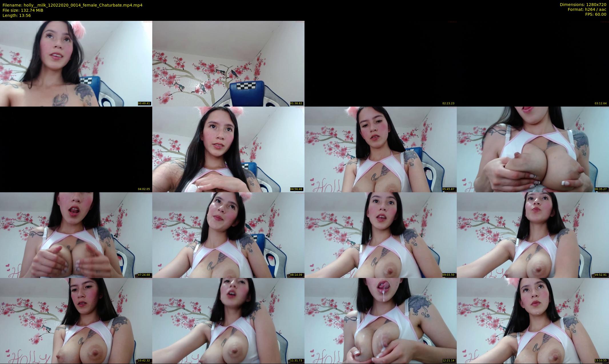 holly__milk — 14 minute Chaturbate female cam show recording, 720p, Feb 12, 2020