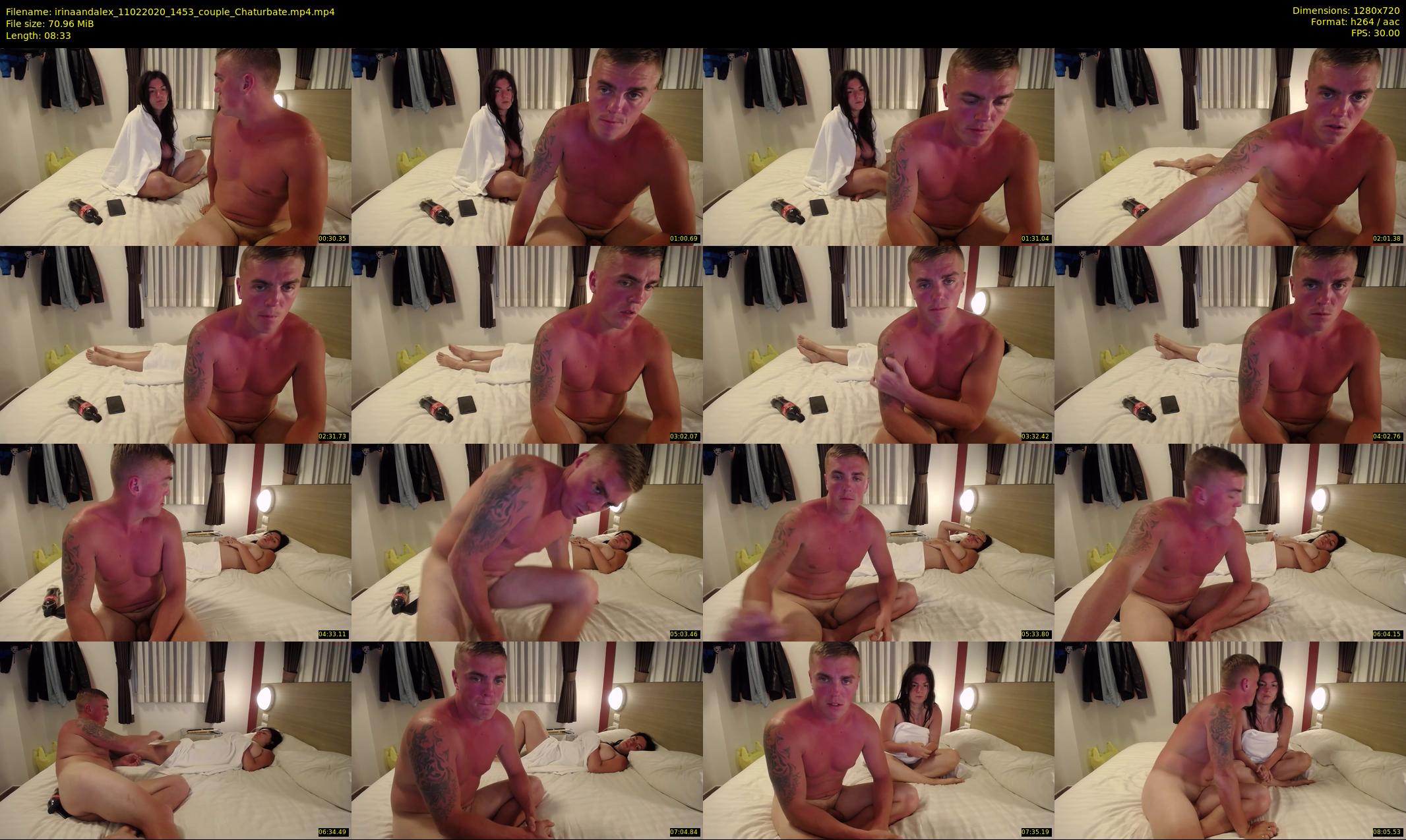 irinaandalex — 9 minute Chaturbate couple cam show recording, 720p, Feb 11, 2020
