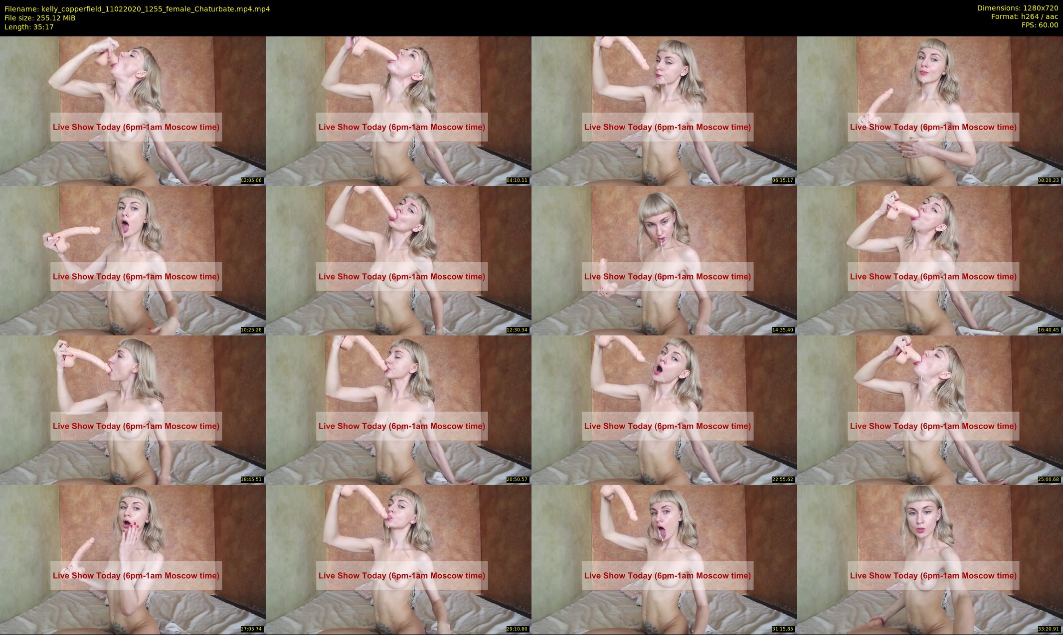 kelly_copperfield — 36 minute Chaturbate female cam show recording, 720p, Feb 11, 2020
