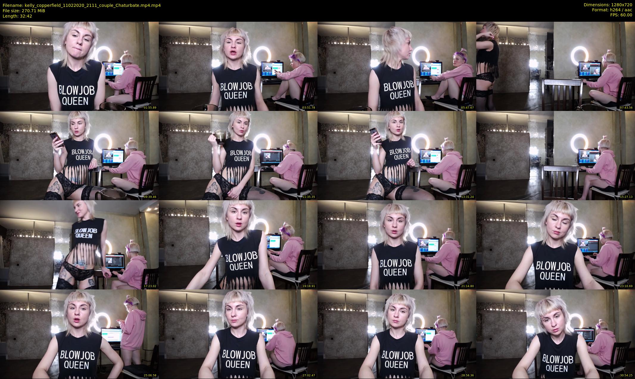 kelly_copperfield — 33 minute Chaturbate female cam show recording, 720p, Feb 11, 2020
