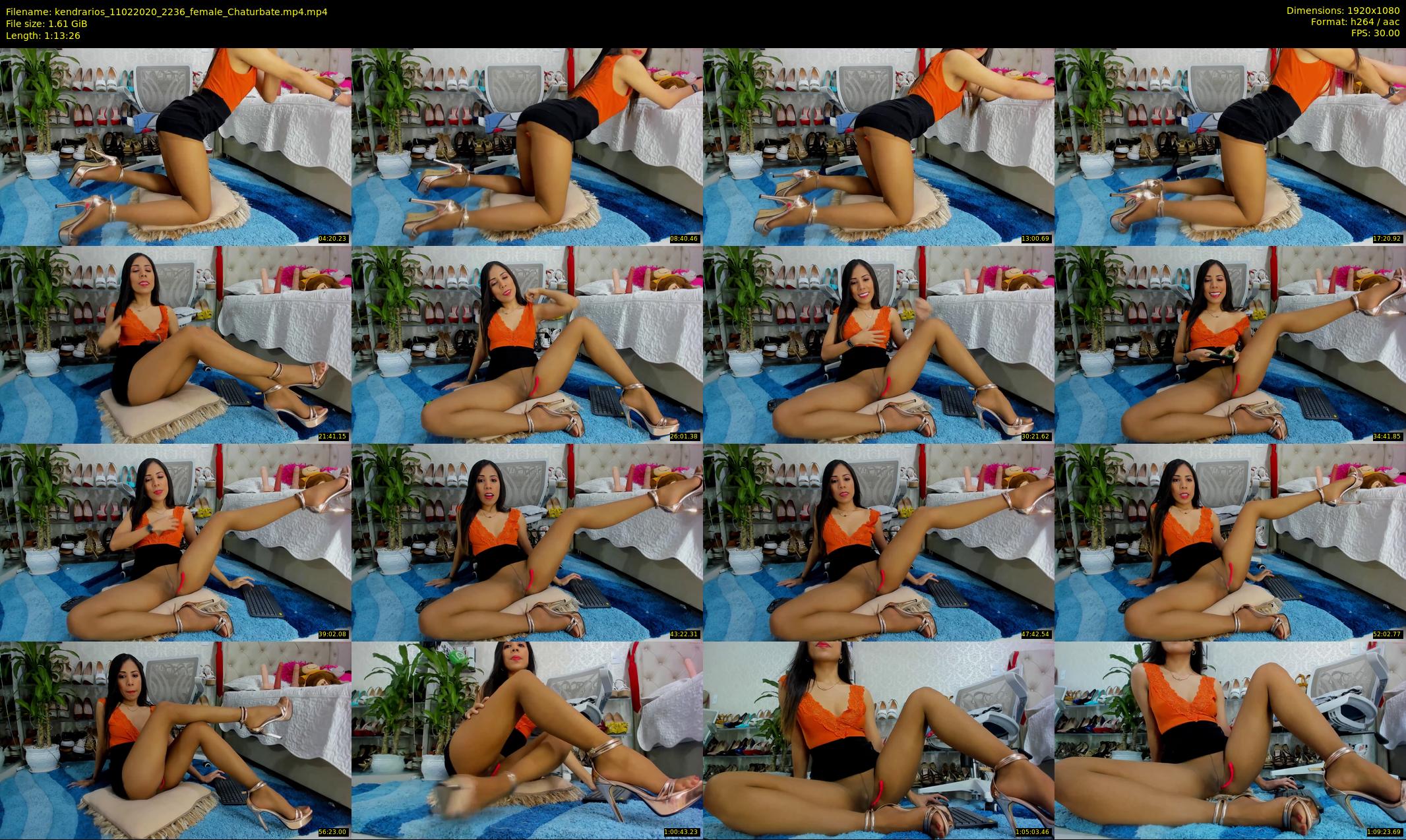 kendrarios — 74 minute Chaturbate female cam show recording, 1080p, Feb 11, 2020