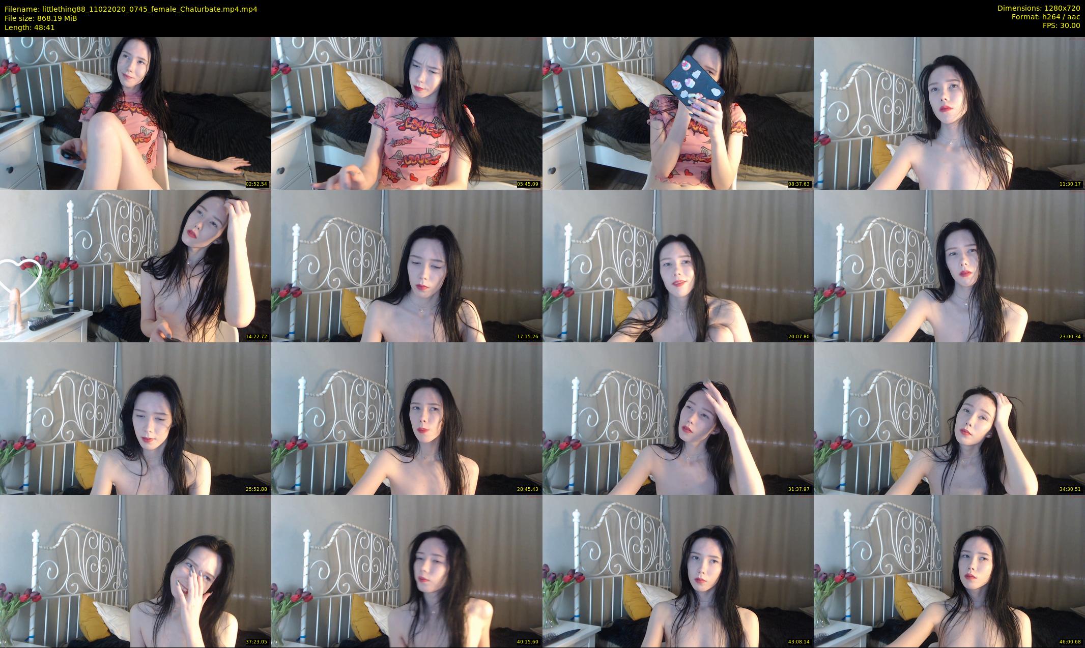 littlething88 — 49 minute Chaturbate female cam show recording, 720p, Feb 11, 2020