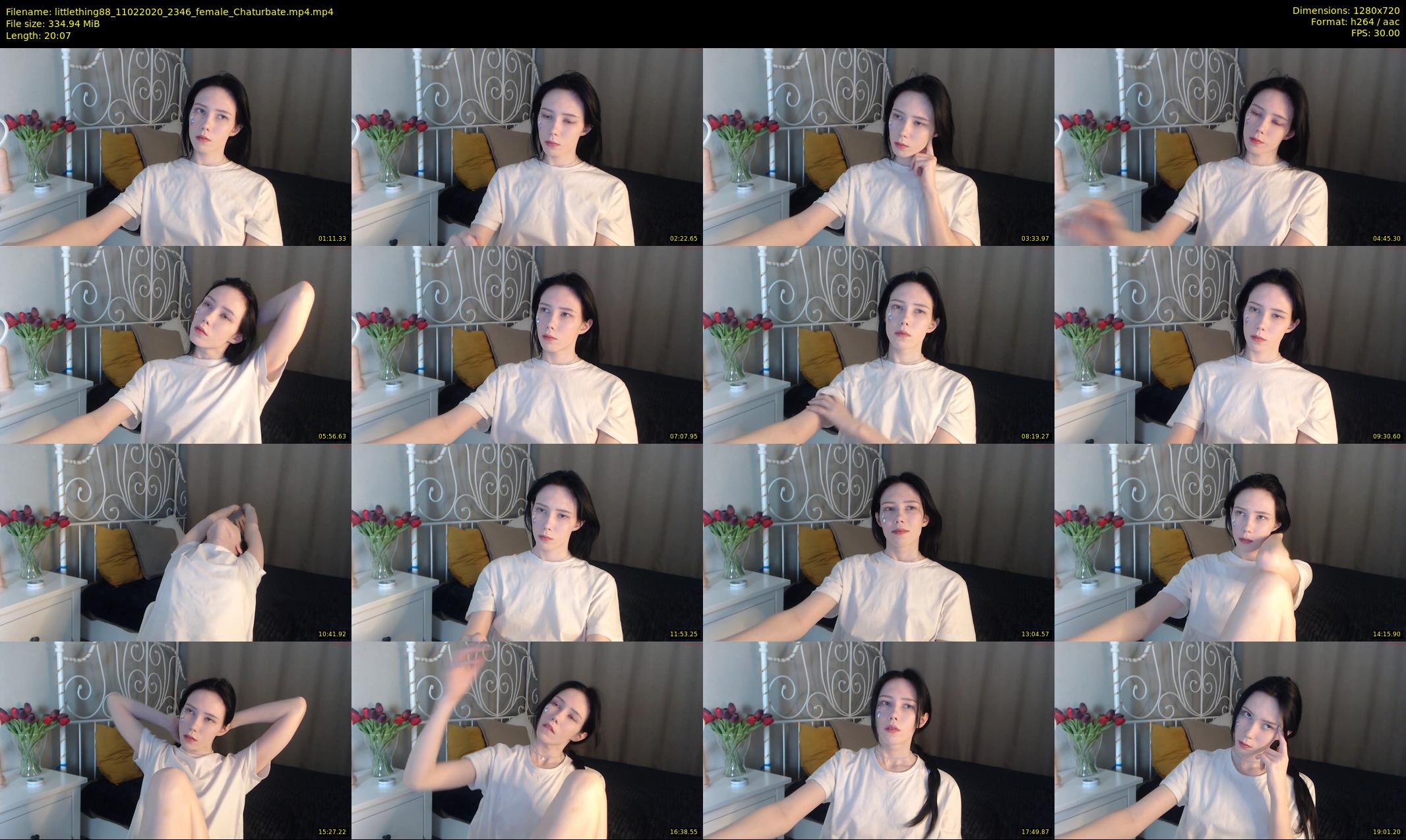 littlething88 — 21 minute Chaturbate female cam show recording, 720p, Feb 11, 2020