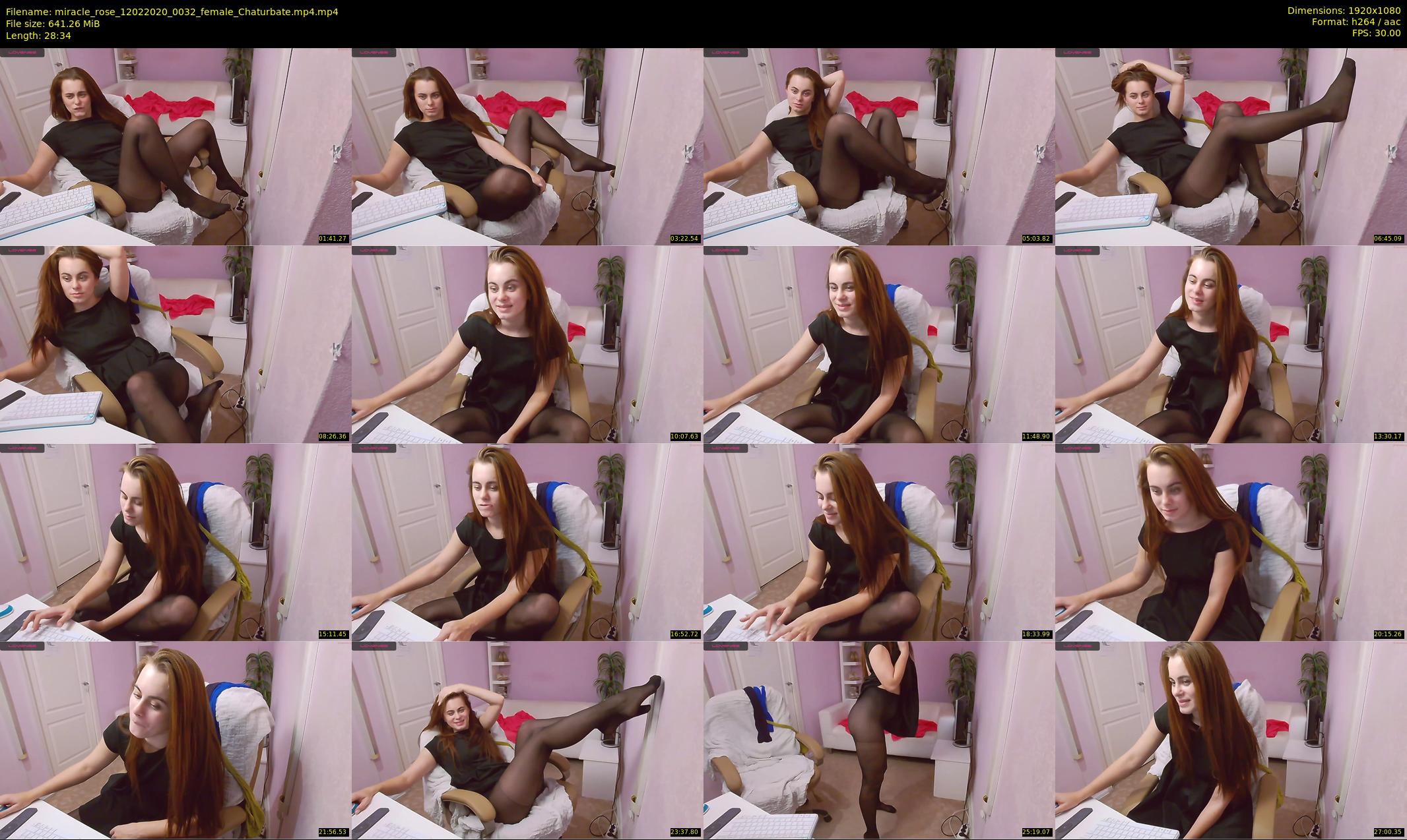 miracle_rose — 29 minute Chaturbate female cam show recording, 1080p, Feb 12, 2020