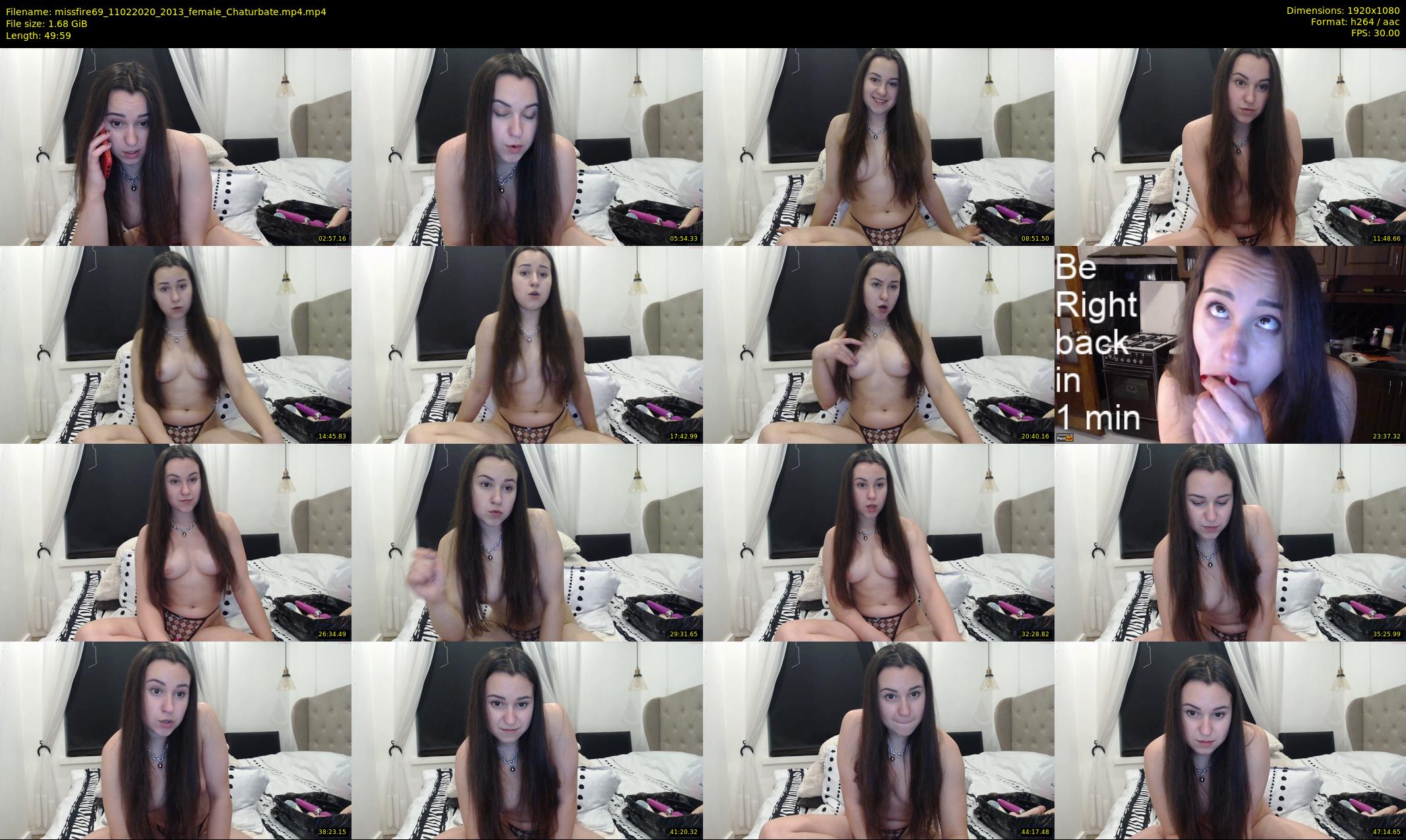 missfire69 — 50 minute Chaturbate female cam show recording, 1080p, Feb 11, 2020