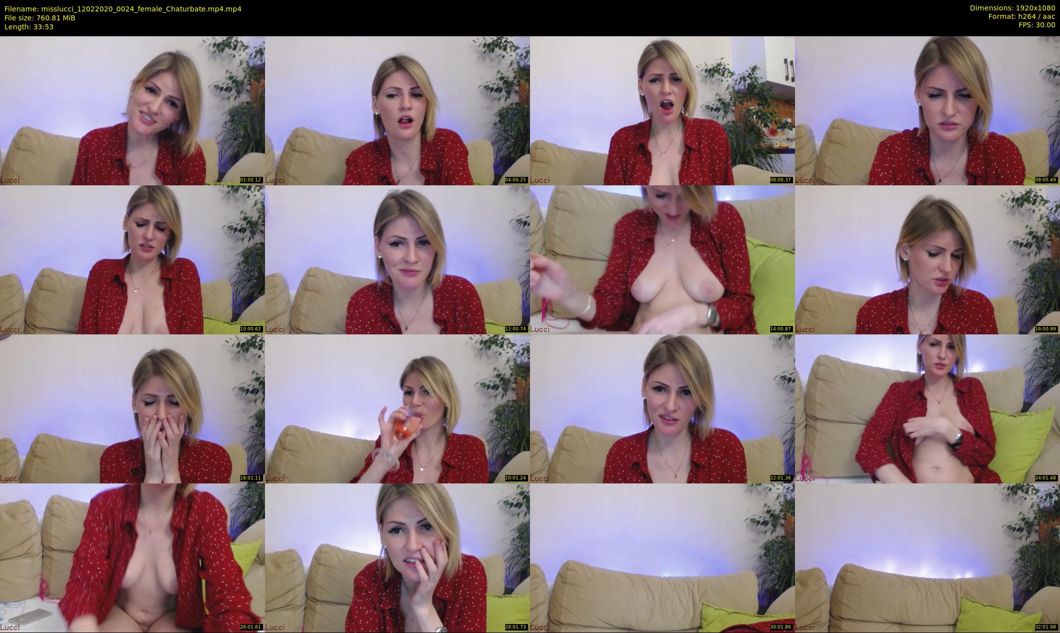 misslucci — 34 minute Chaturbate female cam show recording, 1080p, Feb 12, 2020