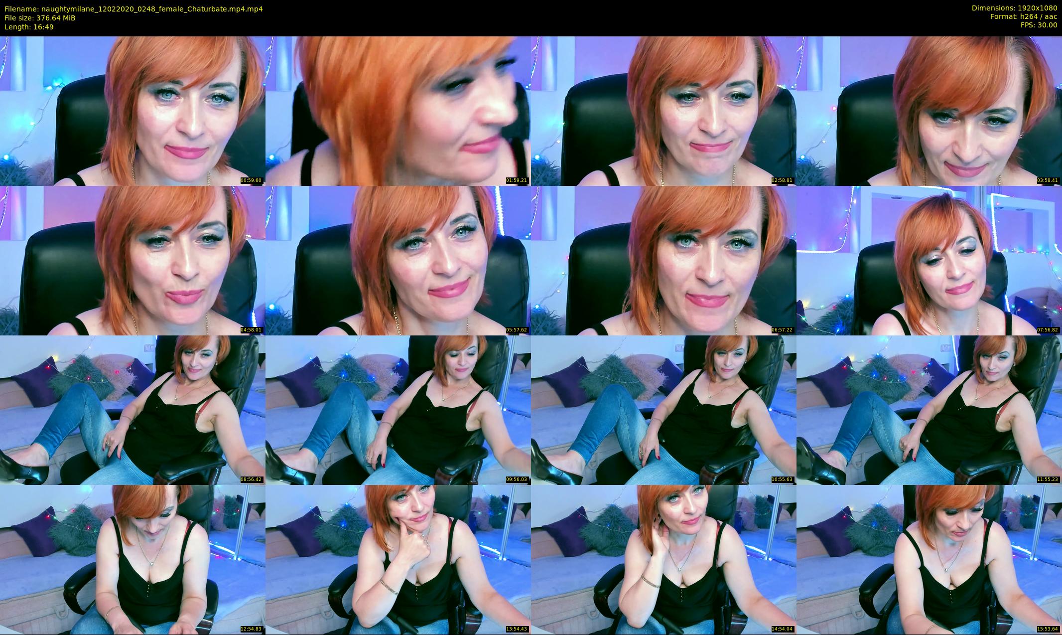 naughtymilane — 17 minute Chaturbate female cam show recording, 1080p, Feb 12, 2020