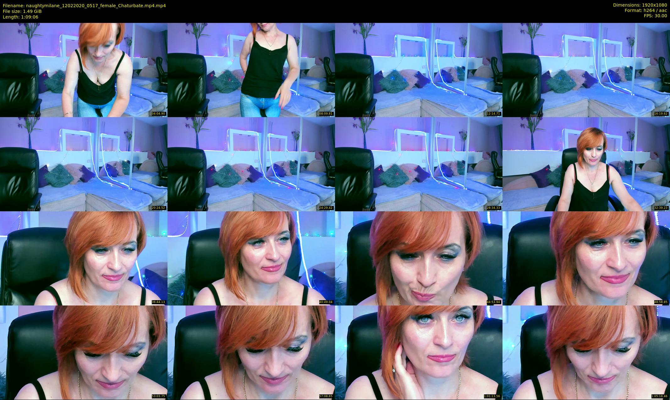 naughtymilane — 70 minute Chaturbate female cam show recording, 1080p, Feb 12, 2020