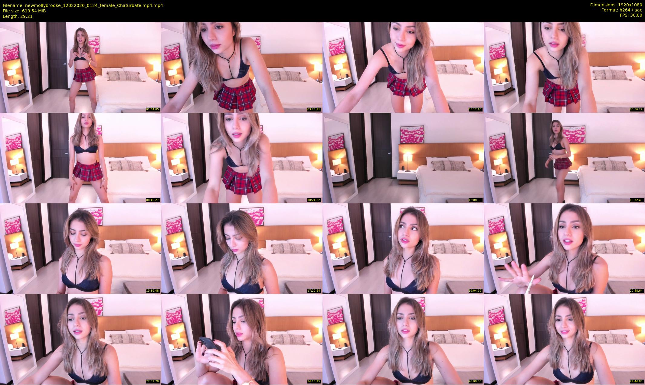 newmollybrooke — 30 minute Chaturbate female cam show recording, 1080p, Feb 12, 2020
