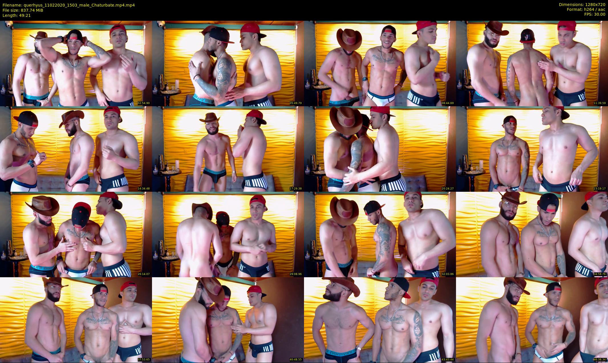querhyus — 50 minute Chaturbate male cam show recording, 720p, Feb 11, 2020