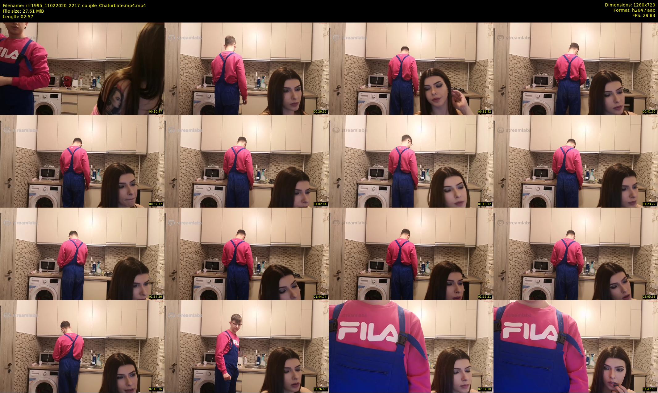 rrr1995 — 3 minute Chaturbate couple cam show recording, 720p, Feb 11, 2020