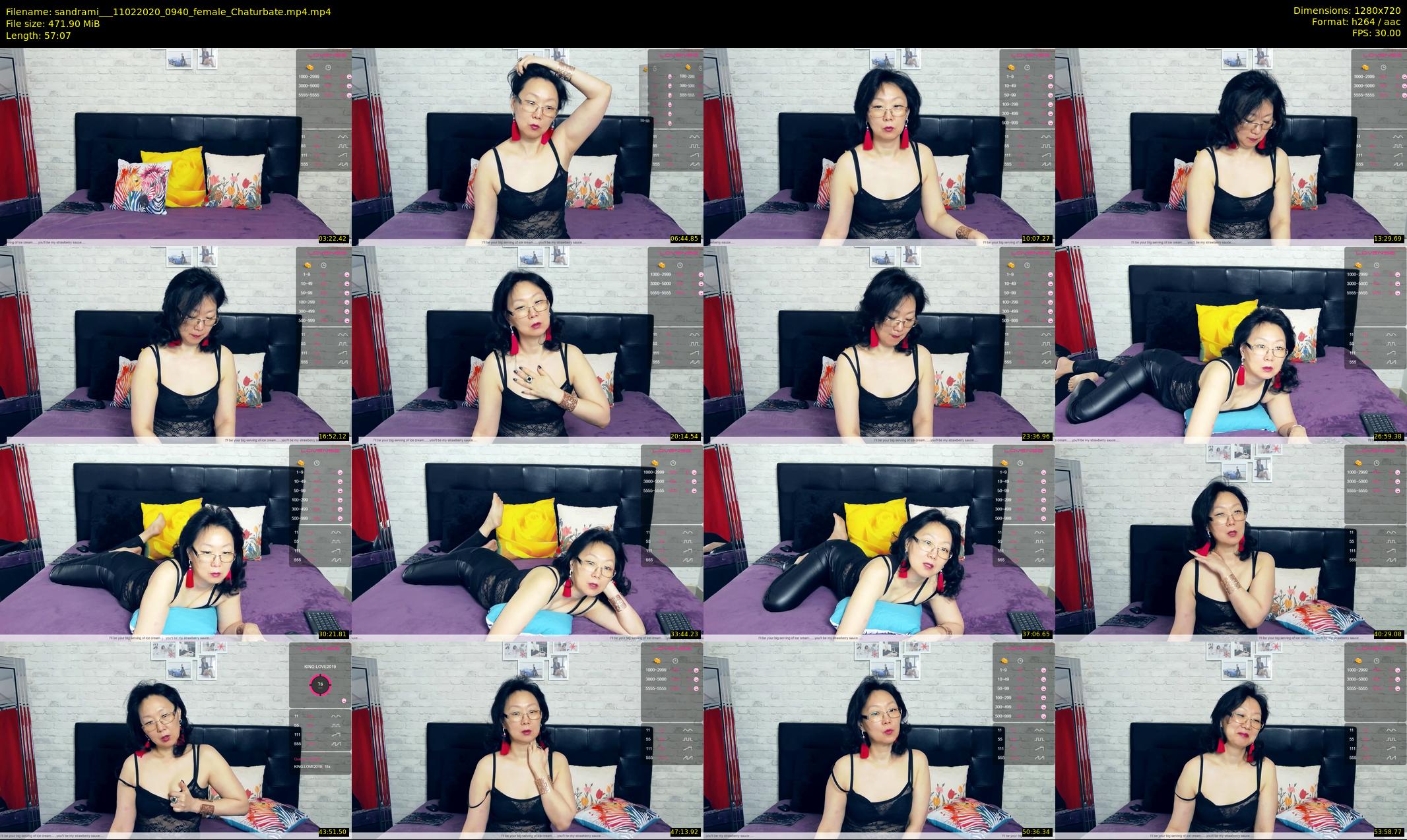 sandrami__ — 58 minute Chaturbate female cam show recording, 720p, Feb 11, 2020