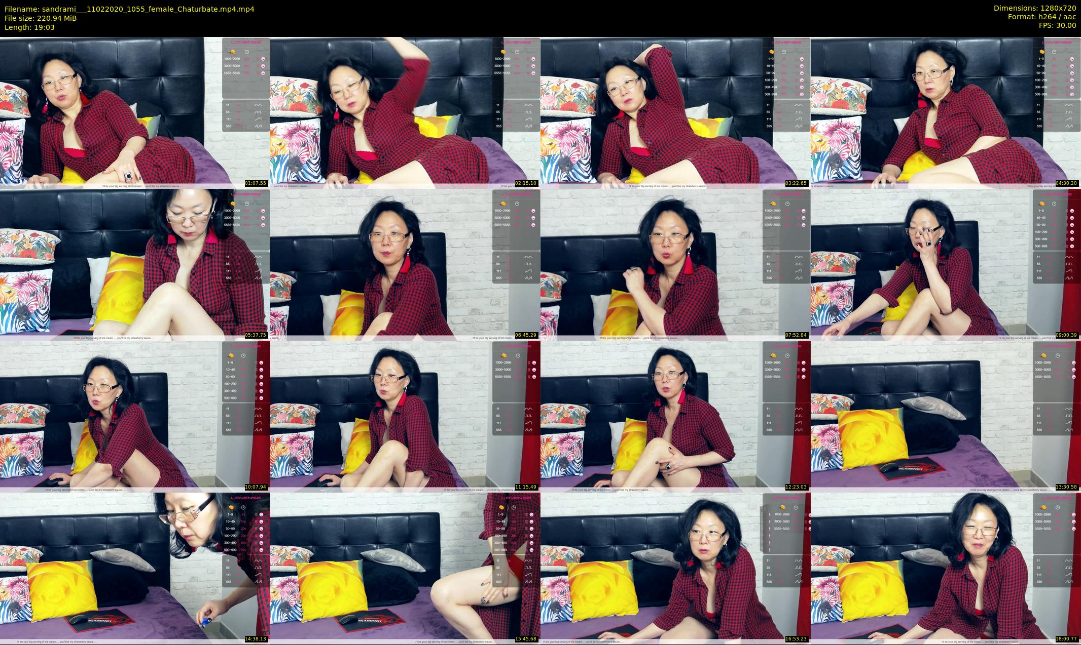 sandrami__ — 20 minute Chaturbate female cam show recording, 720p, Feb 11, 2020