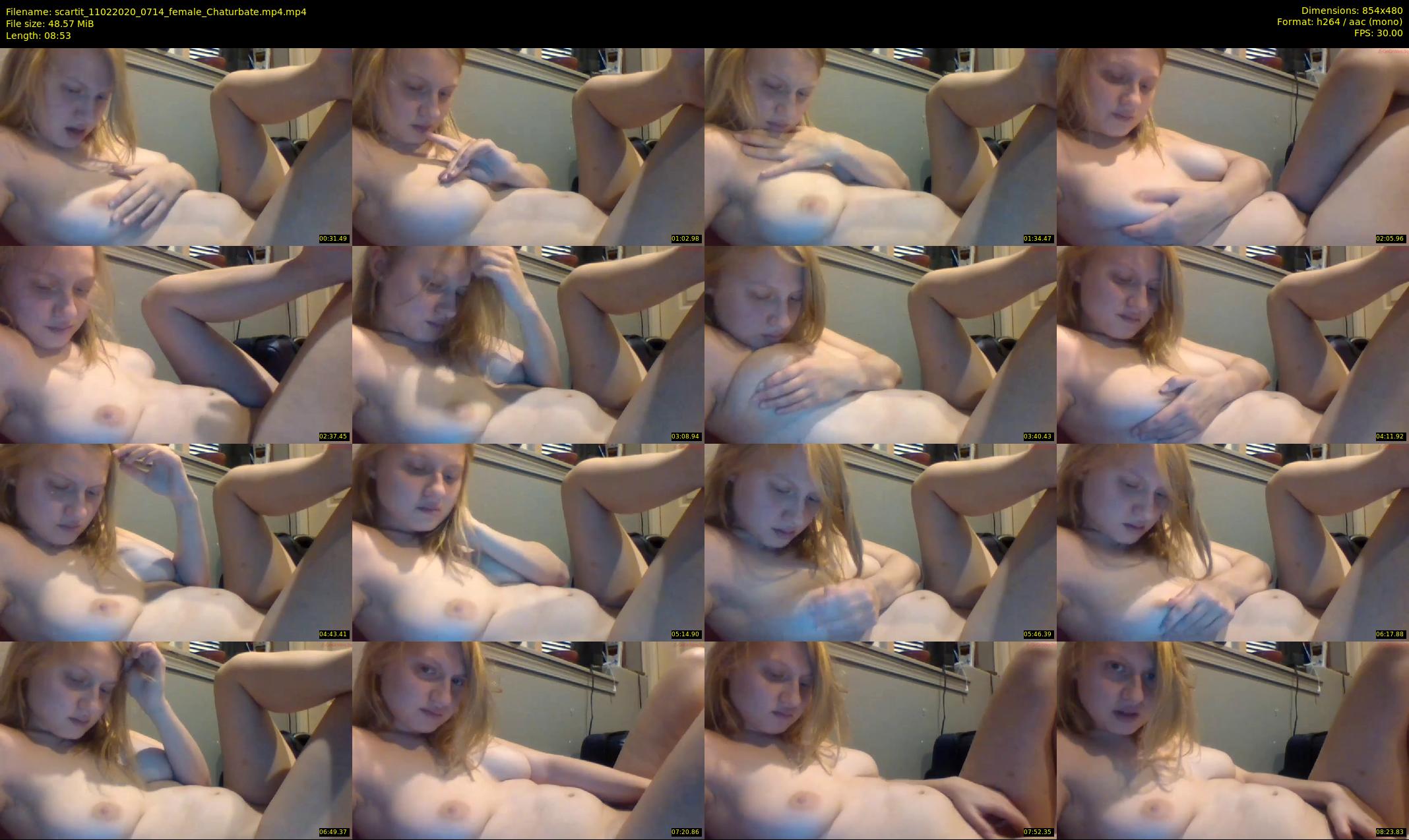 scartit — 9 minute Chaturbate female cam show recording, 480p, Feb 11, 2020