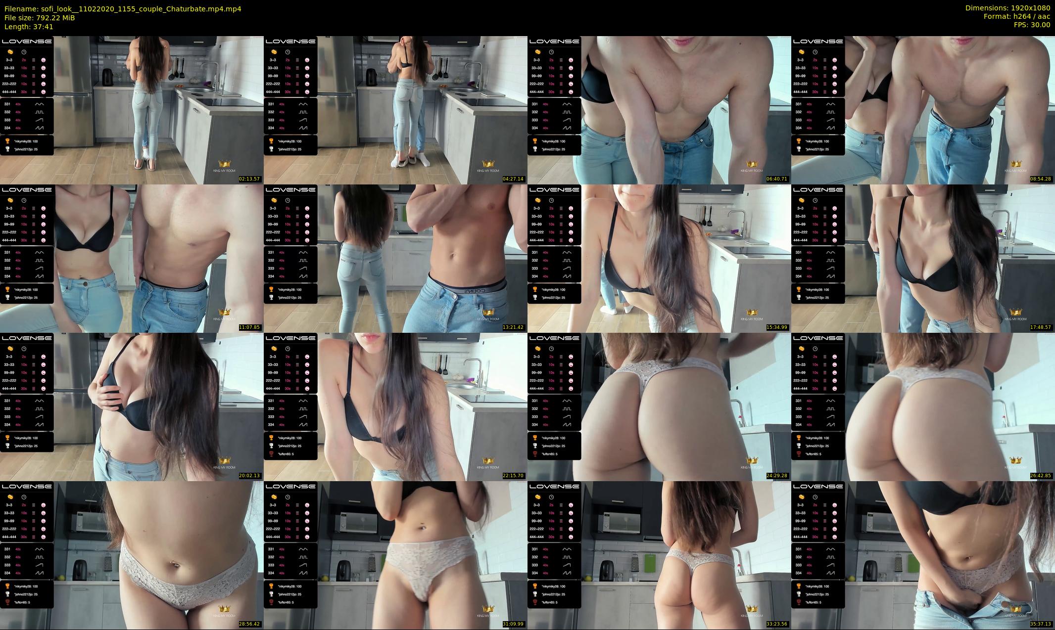 sofi_look_ — 38 minute Chaturbate couple cam show recording, 1080p, Feb 11, 2020