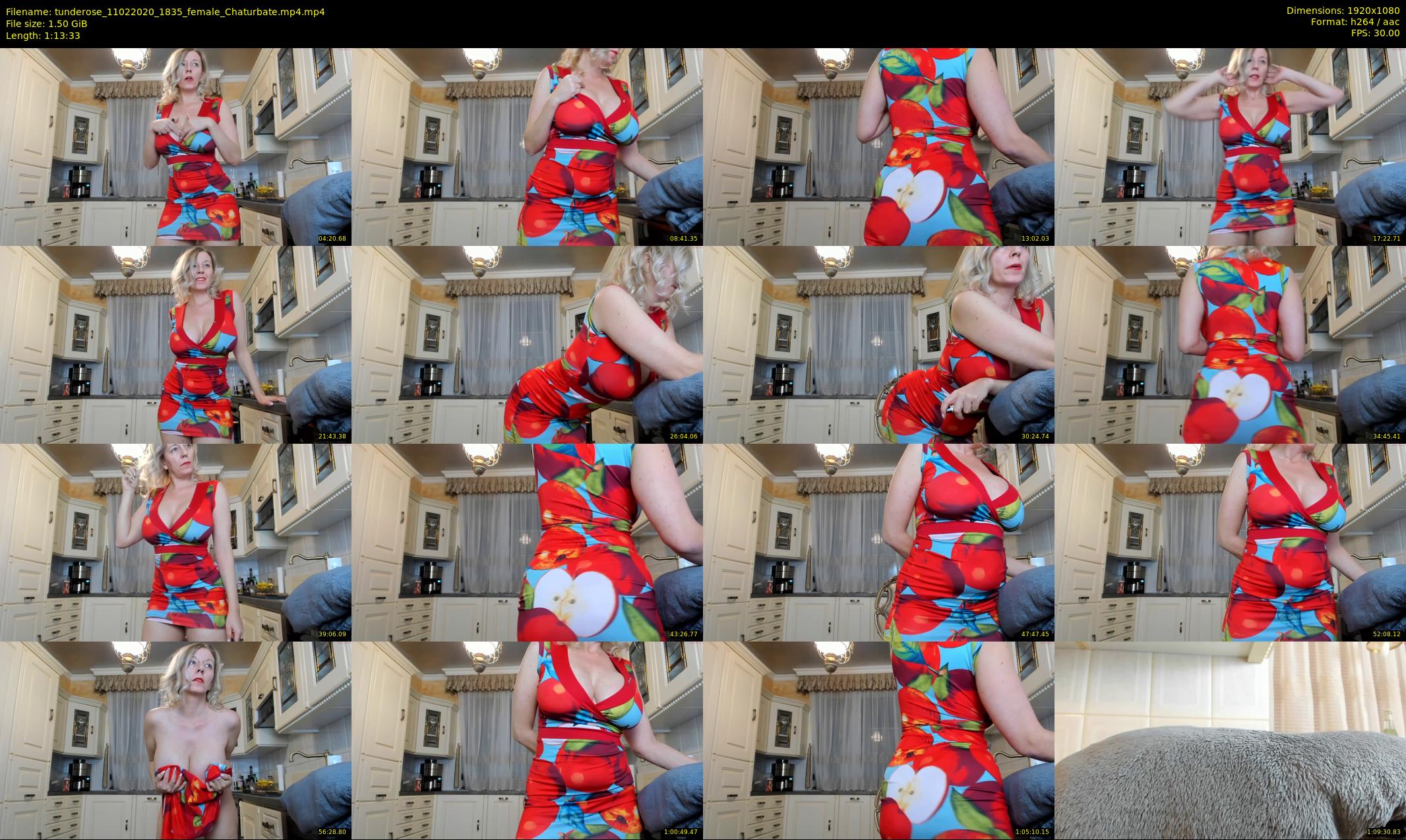 tunderose — 74 minute Chaturbate female cam show recording, 1080p, Feb 11, 2020
