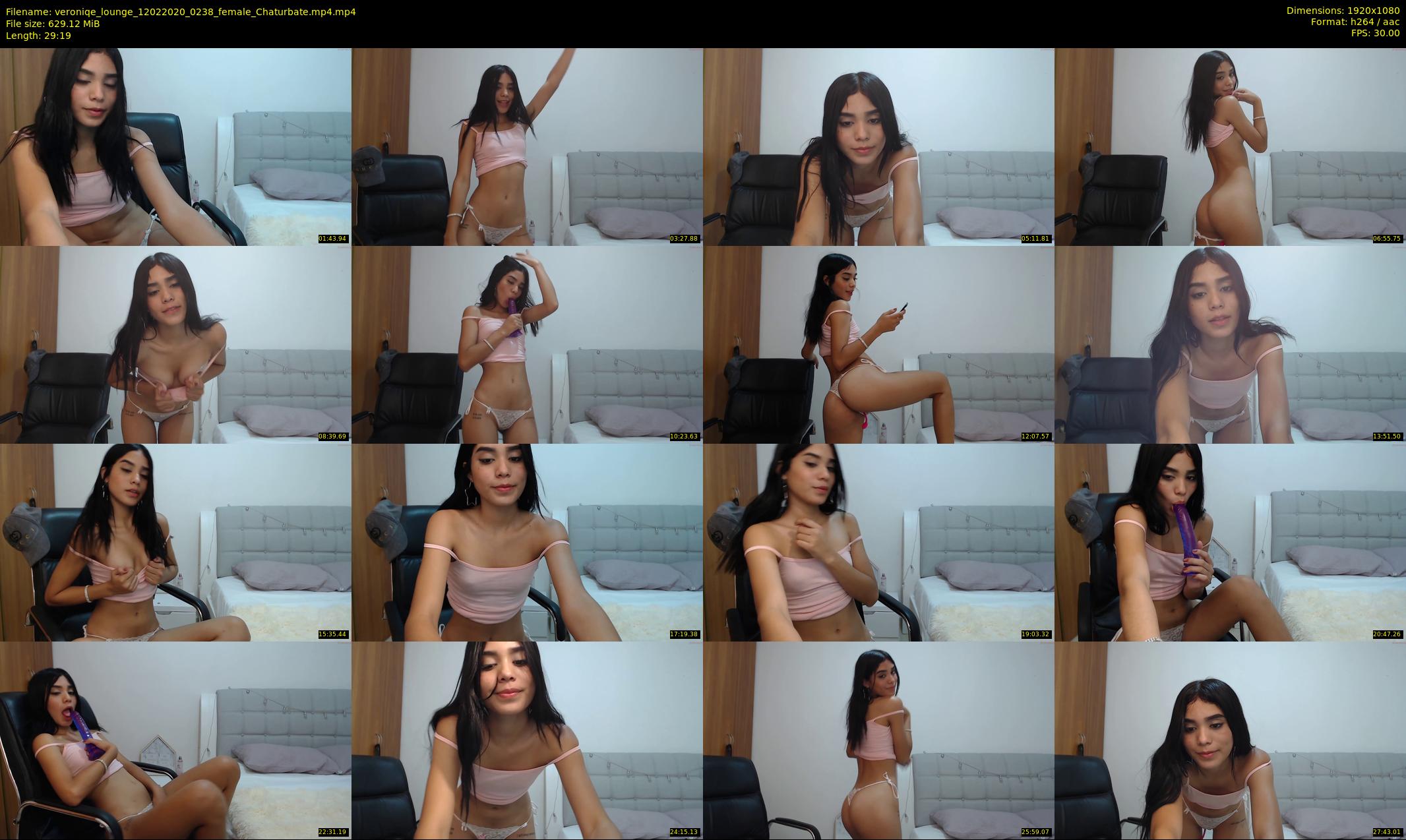 veroniqe_lounge — 30 minute Chaturbate couple cam show recording, 1080p, Feb 12, 2020