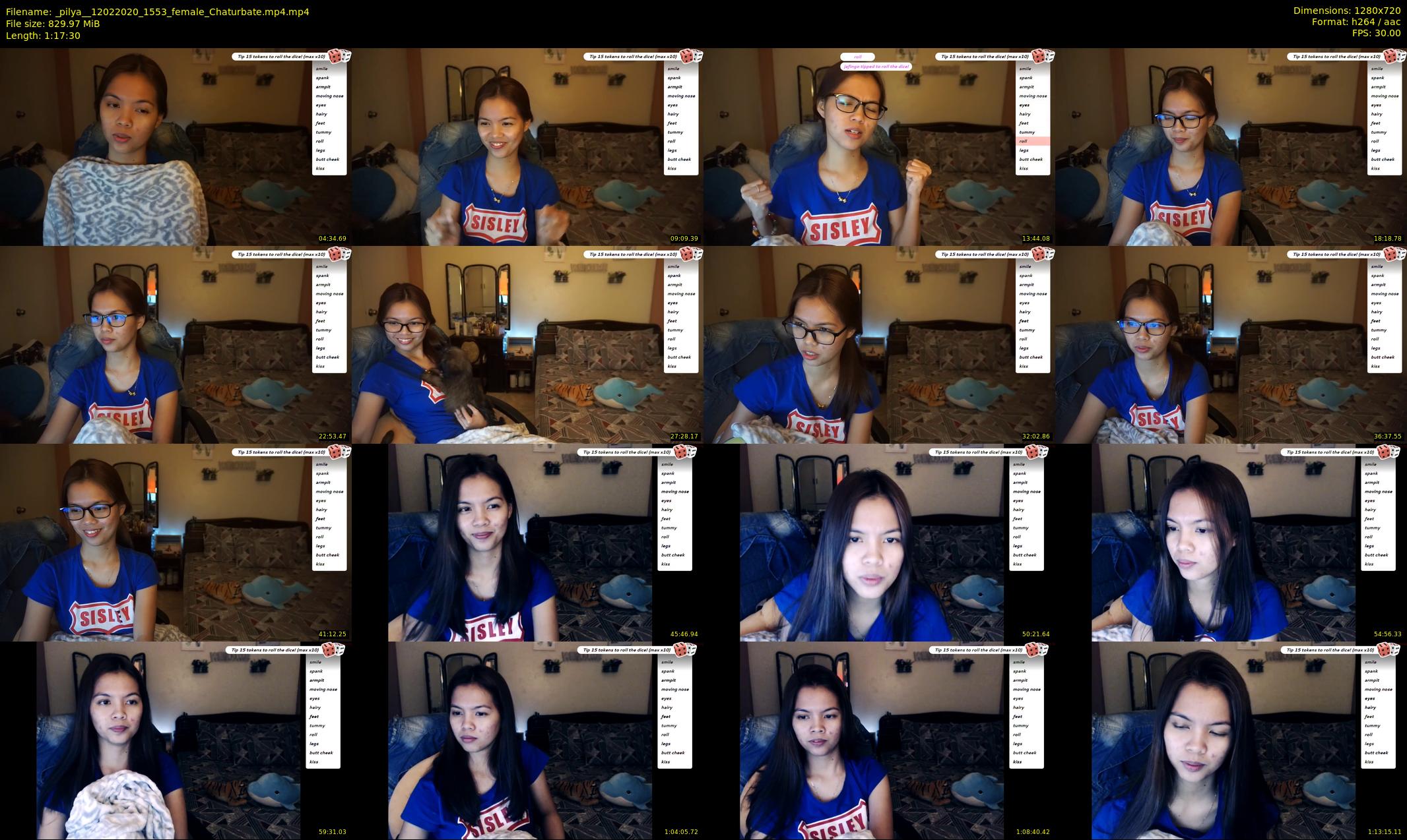 _pilya_ — 78 minute Chaturbate female cam show recording, 720p, Feb 12, 2020