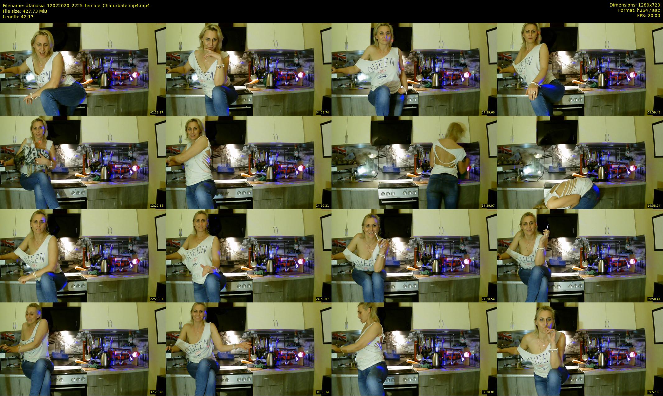 afanasia — 43 minute Chaturbate female cam show recording, 720p, Feb 12, 2020