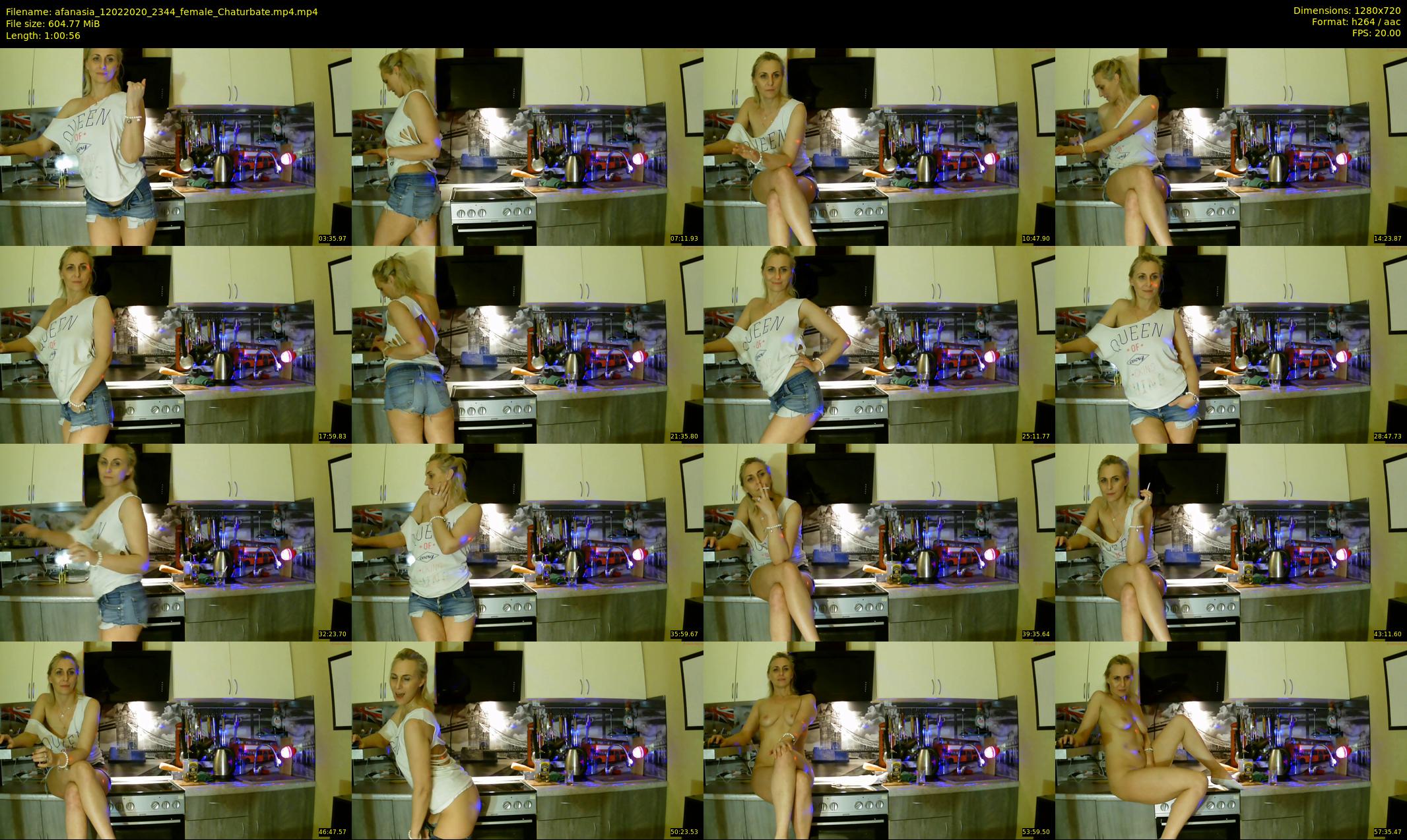 afanasia — 61 minute Chaturbate female cam show recording, 720p, Feb 12, 2020