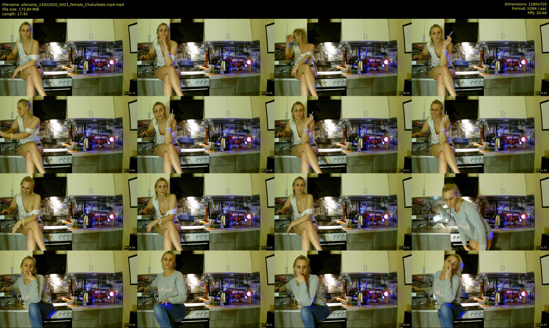 afanasia — 18 minute Chaturbate female cam show recording, 720p, Feb 13, 2020