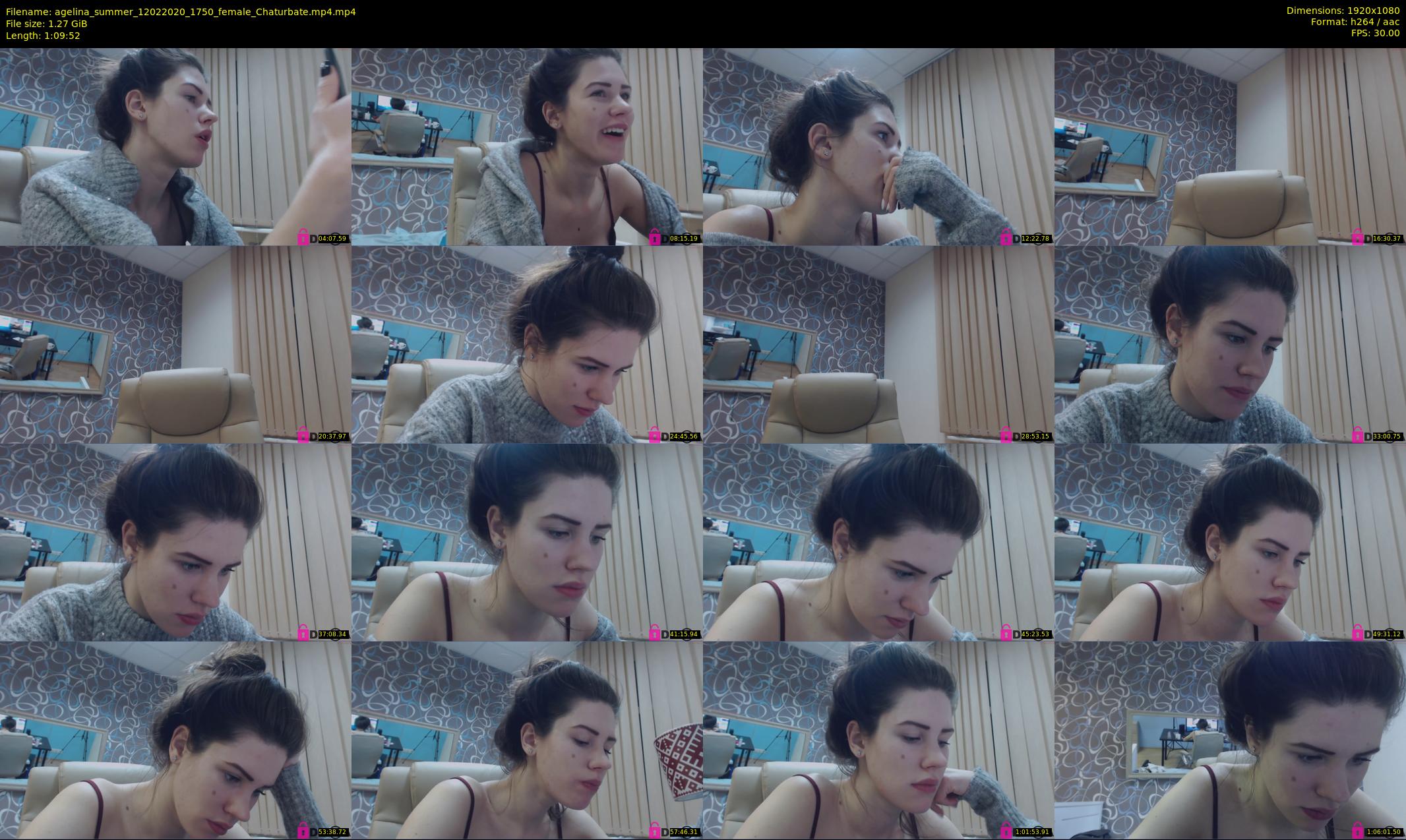 agelina_summer — 70 minute Chaturbate female cam show recording, 1080p, Feb 12, 2020