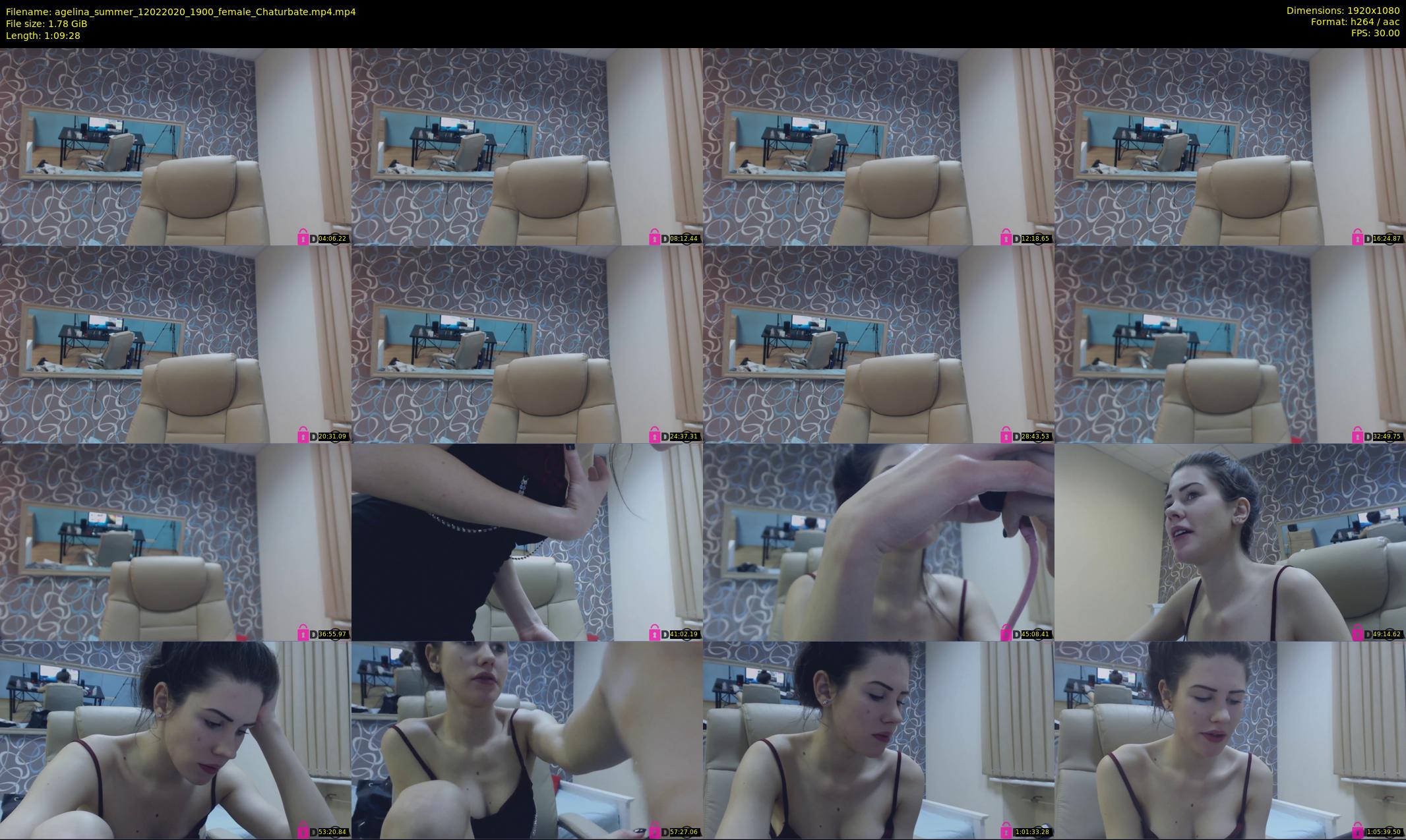 agelina_summer — 70 minute Chaturbate female cam show recording, 1080p, Feb 12, 2020