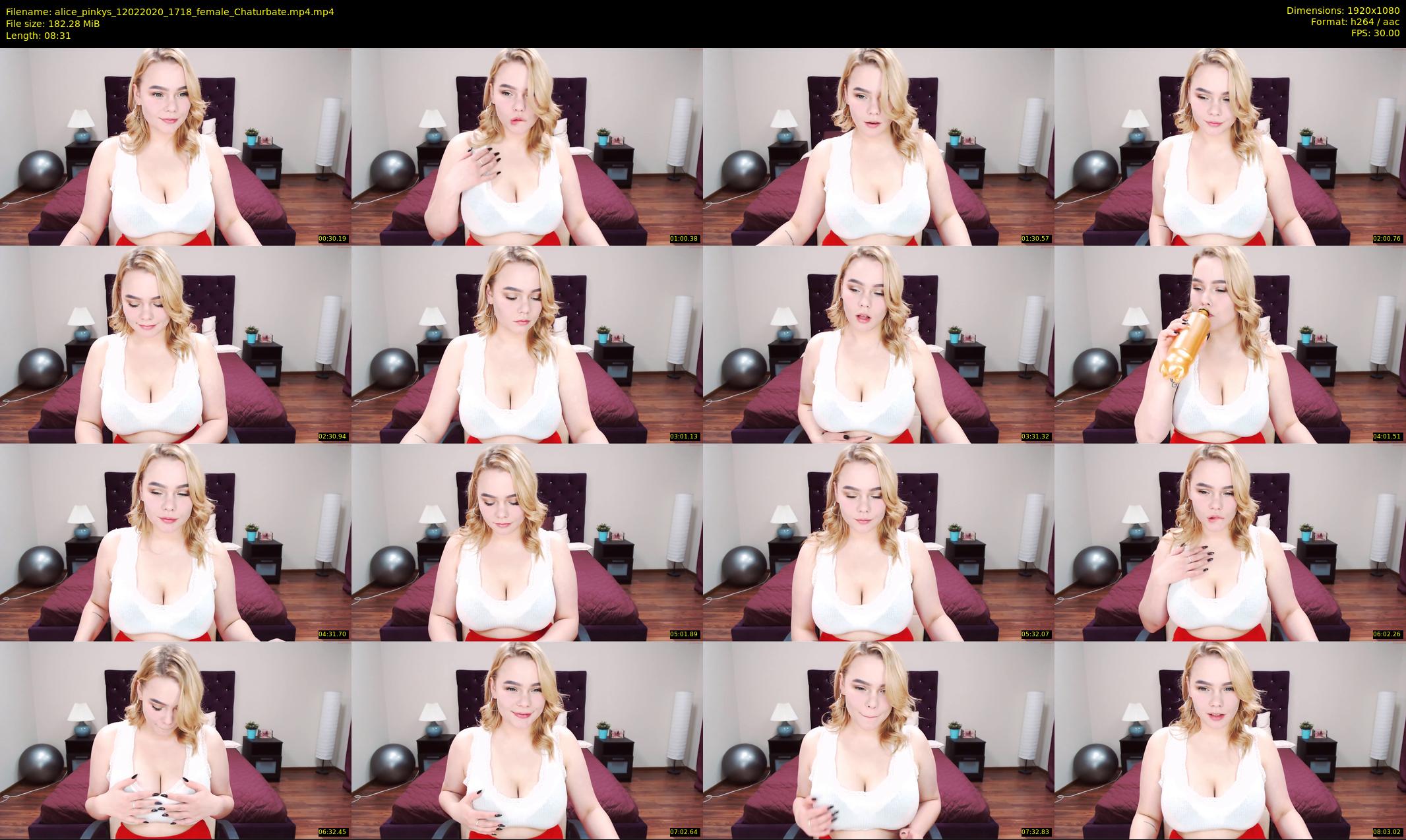 alice_pinkys — 9 minute Chaturbate female cam show recording, 1080p, Feb 12, 2020