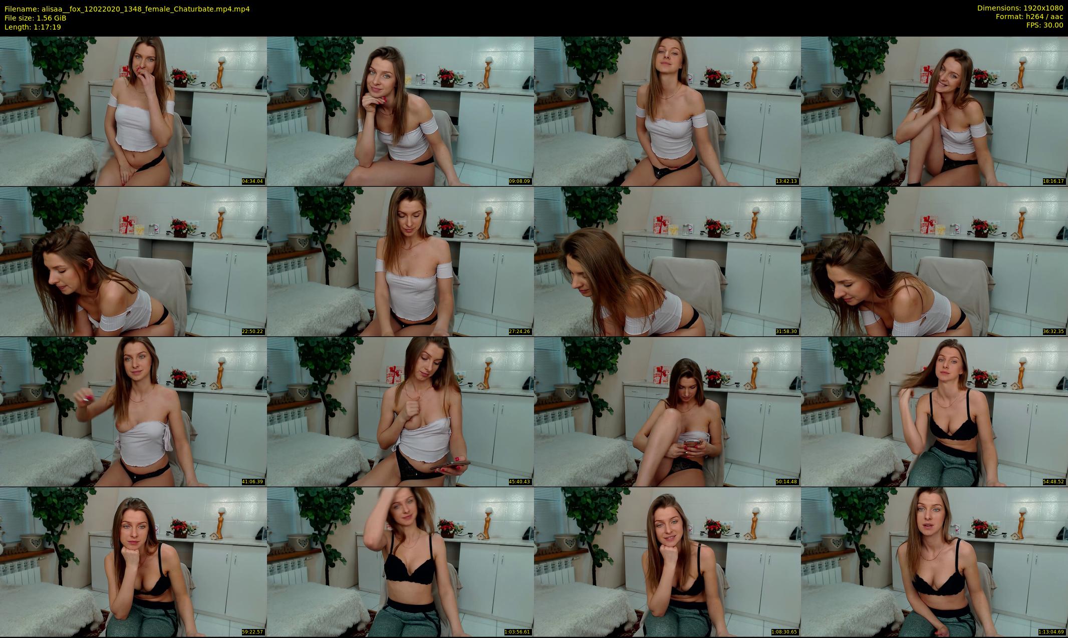 alisaa__fox — 78 minute Chaturbate female cam show recording, 1080p, Feb 12, 2020