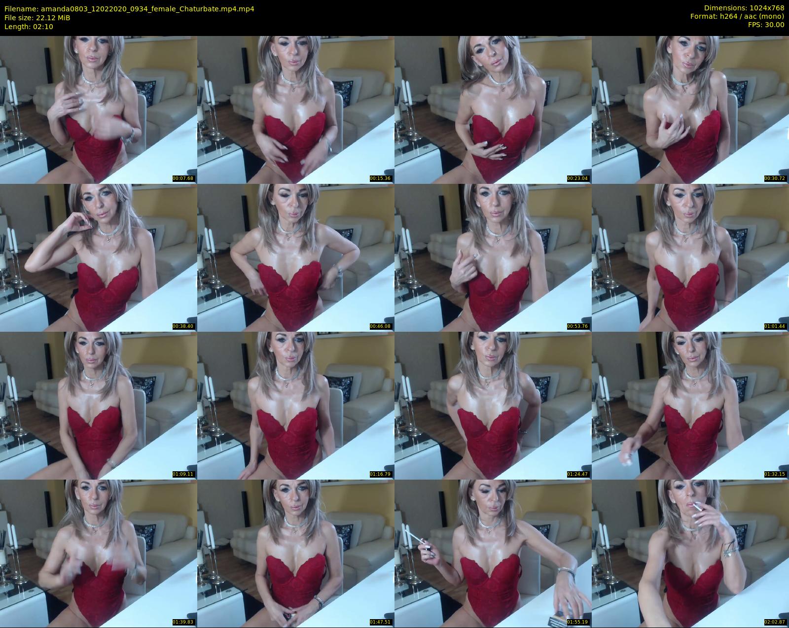 amanda0803 — 3 minute Chaturbate female cam show recording, 720p, Feb 12, 2020