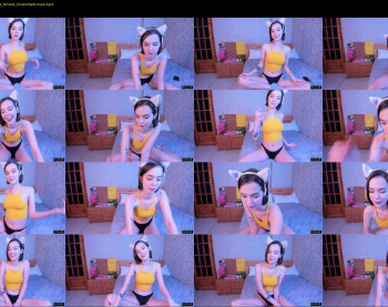 amilia4u — 53 minute Chaturbate female cam show recording, 720p, Feb 12, 2020