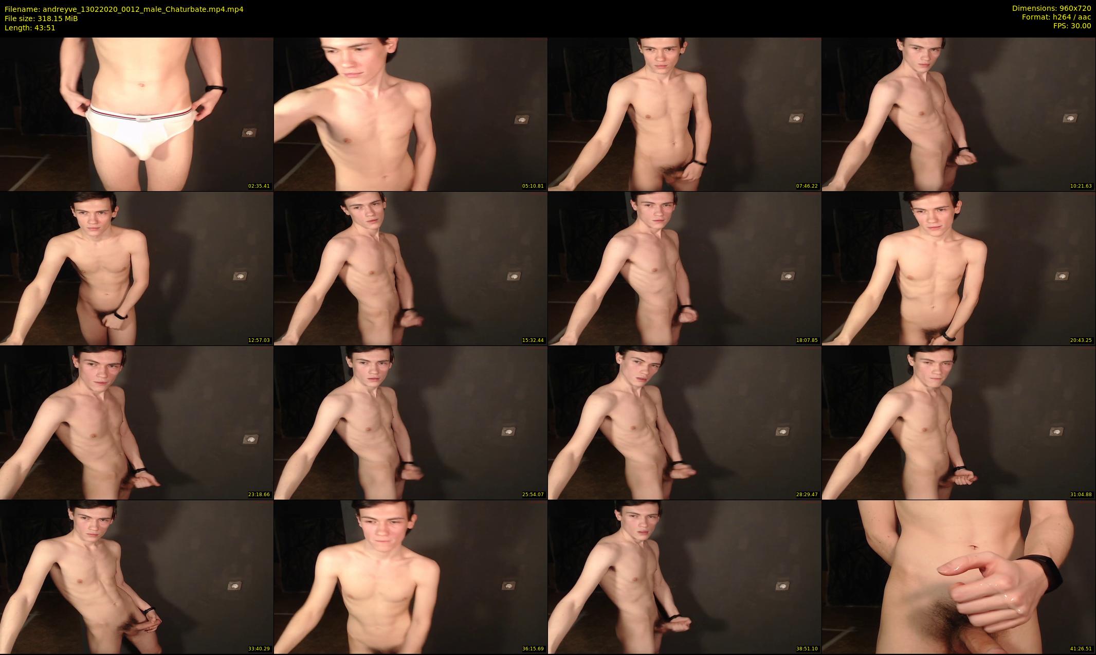 andreyve — 44 minute Chaturbate male cam show recording, 720p, Feb 13, 2020