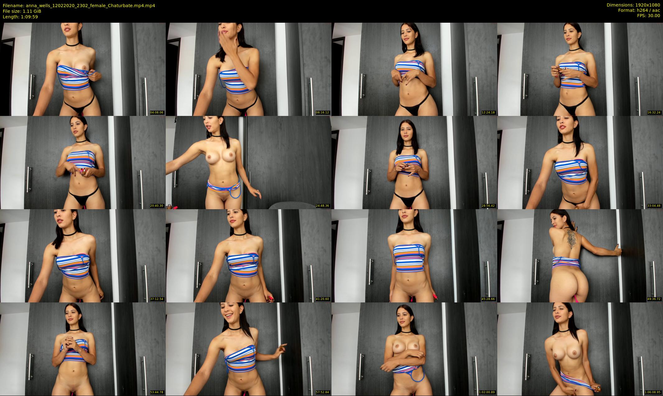 anna_wells — 70 minute Chaturbate female cam show recording, 1080p, Feb 12, 2020