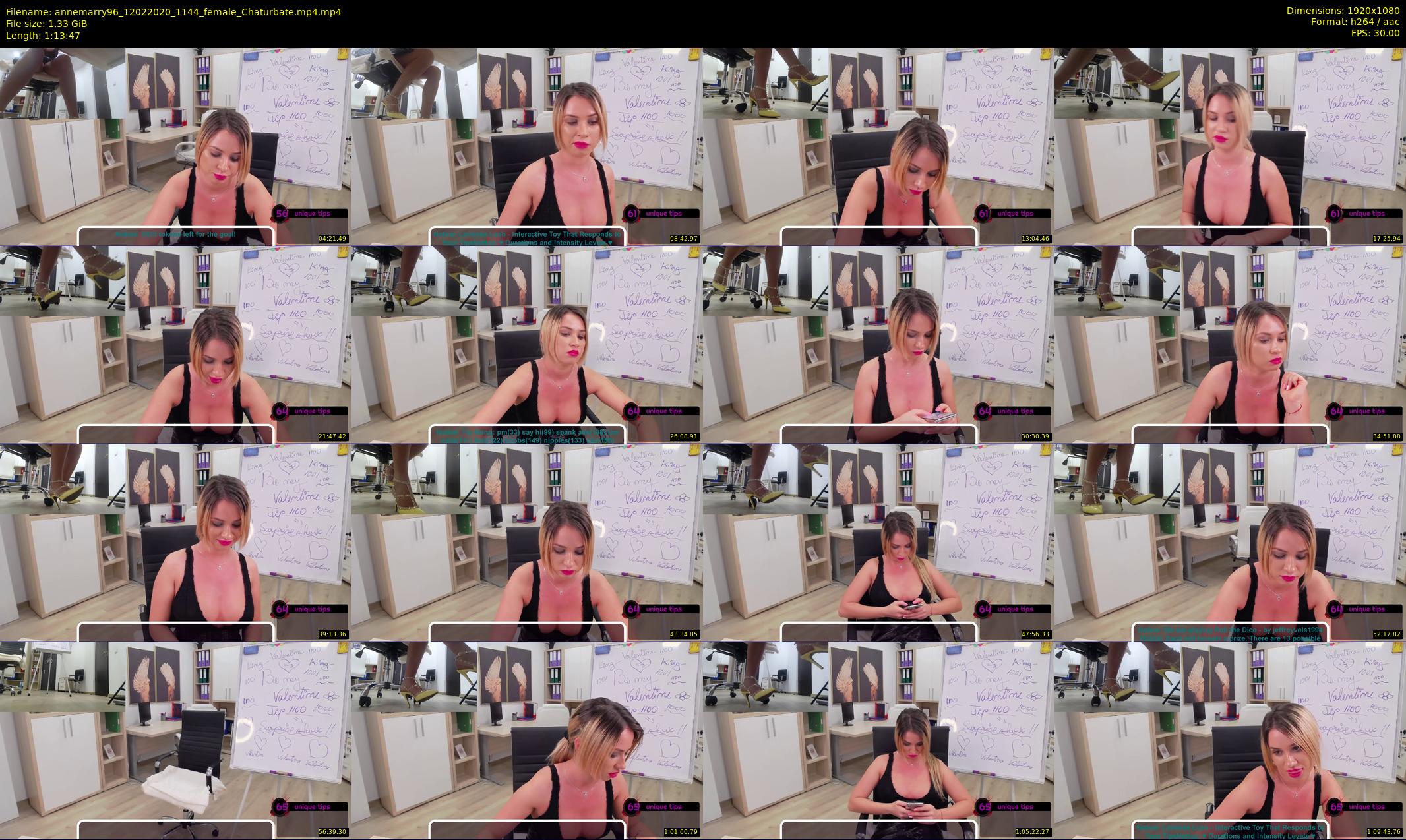annemarry96 — 74 minute Chaturbate female cam show recording, 1080p, Feb 12, 2020