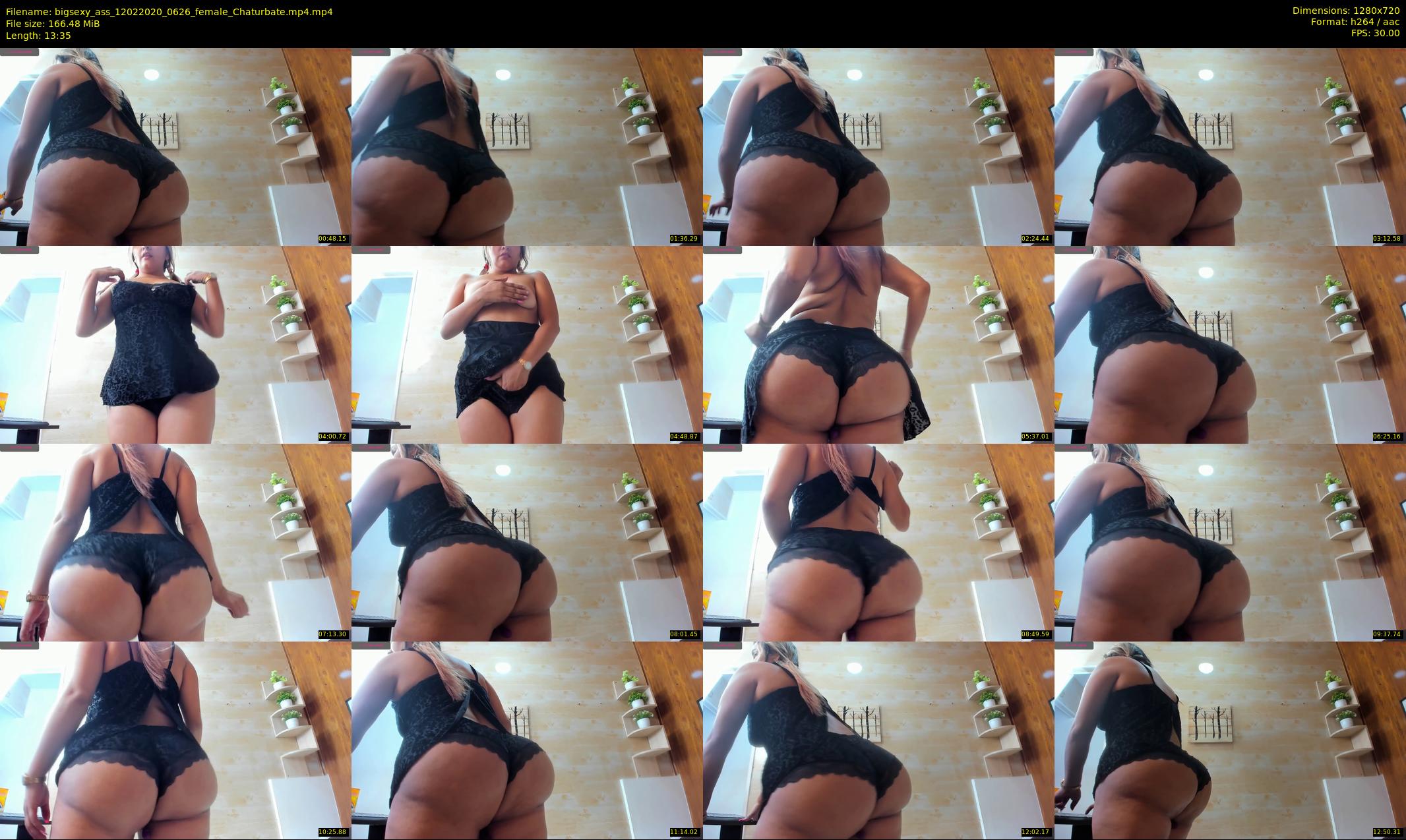 bigsexy_ass — 14 minute Chaturbate female cam show recording, 720p, Feb 12, 2020
