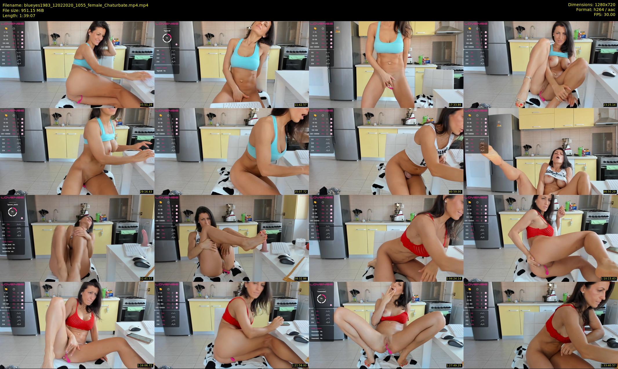 blueyes1983 — 100 minute Chaturbate female cam show recording, 720p, Feb 12, 2020